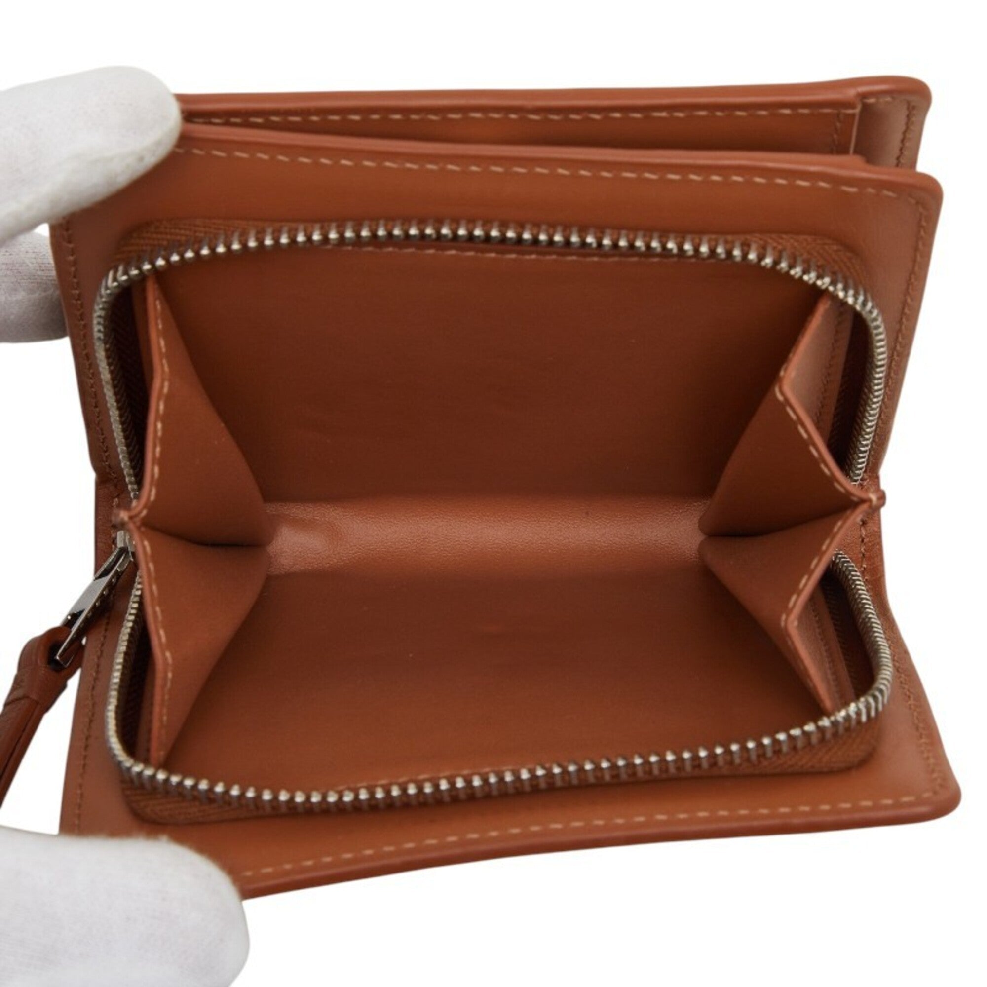 Loewe Brown Leather Wallet (Bi-Fold) (Pre-Owned)