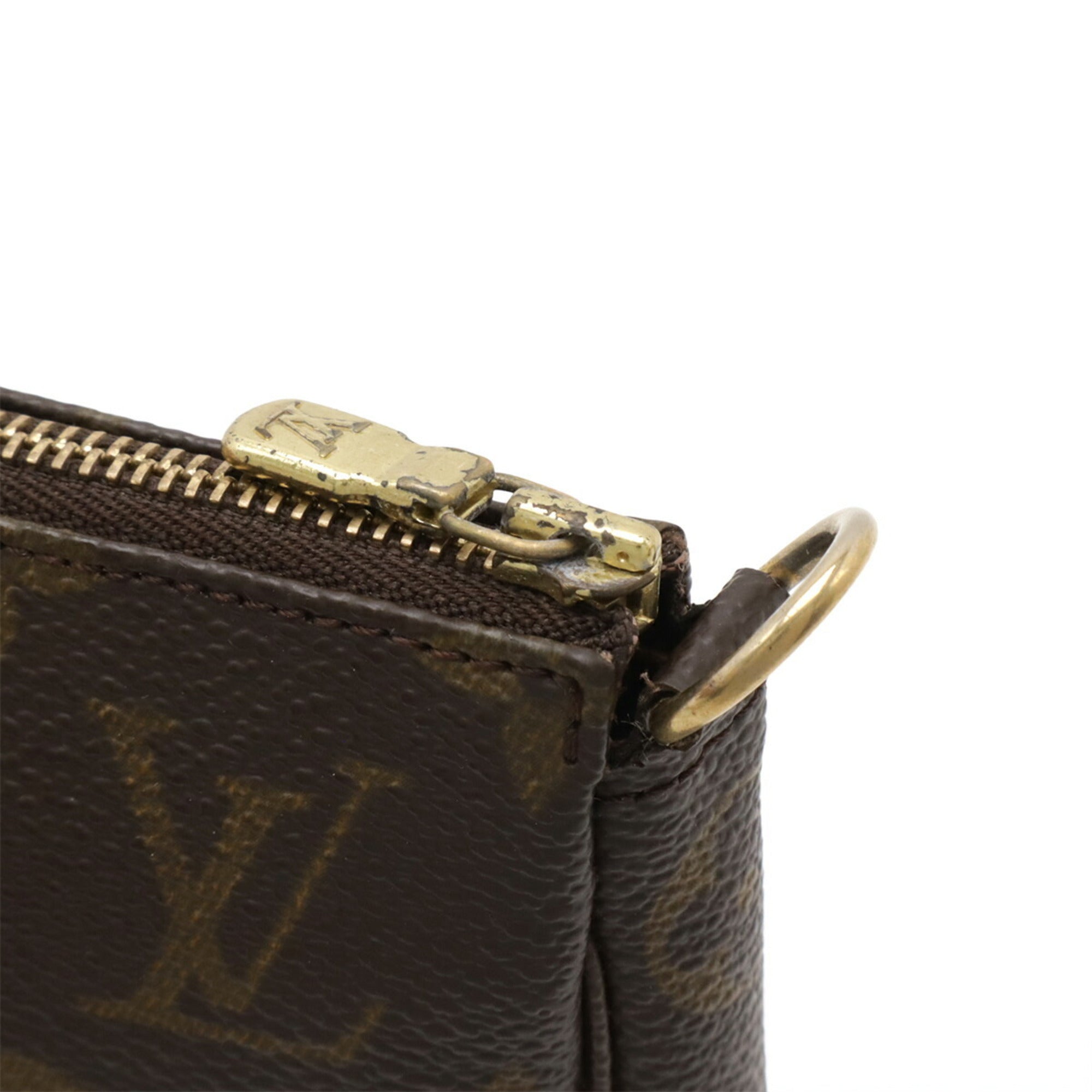 Louis Vuitton Monogram Brown Monogram Handbag Pochette (Pre-Owned)