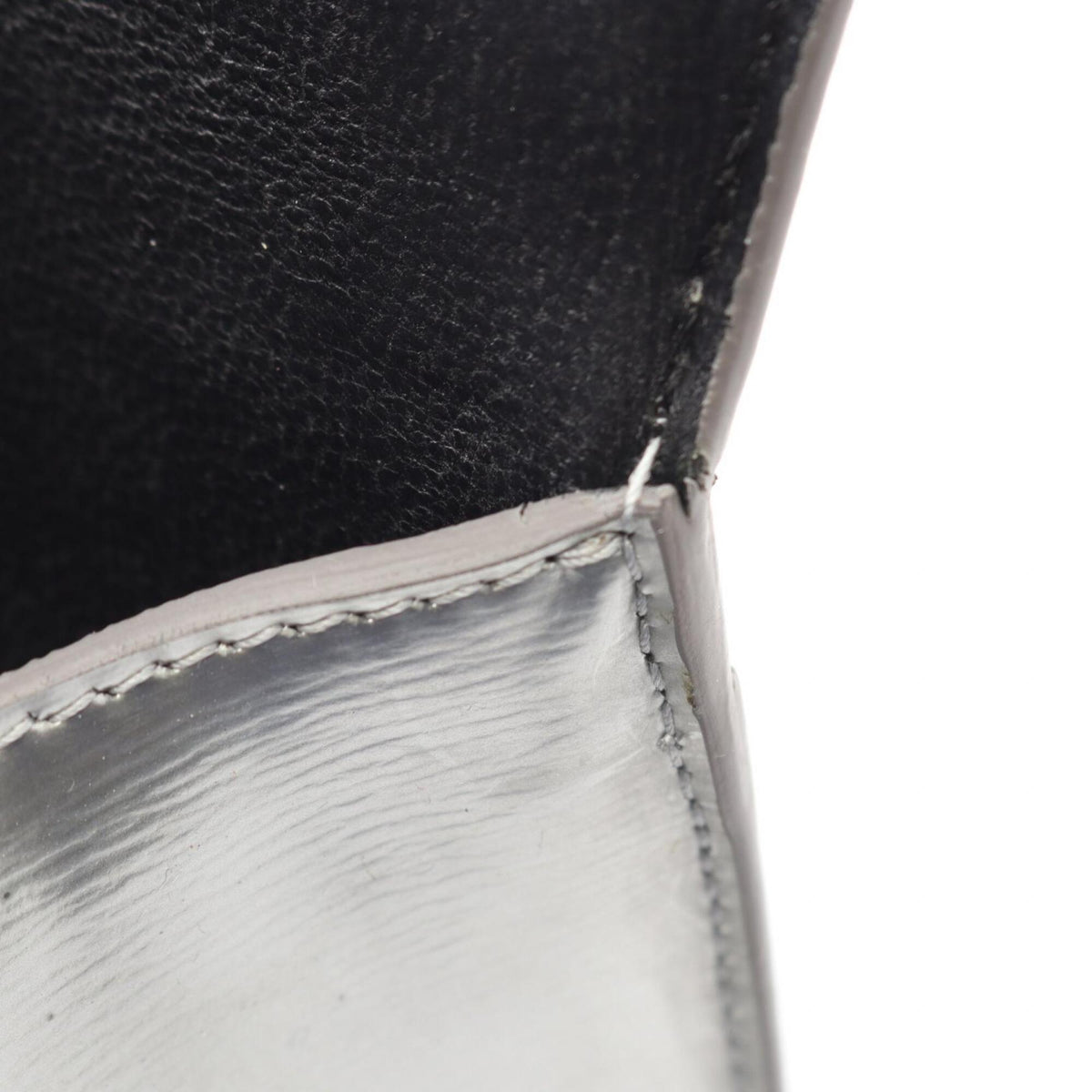 Balenciaga Silver Leather Handbag (Pre-Owned)