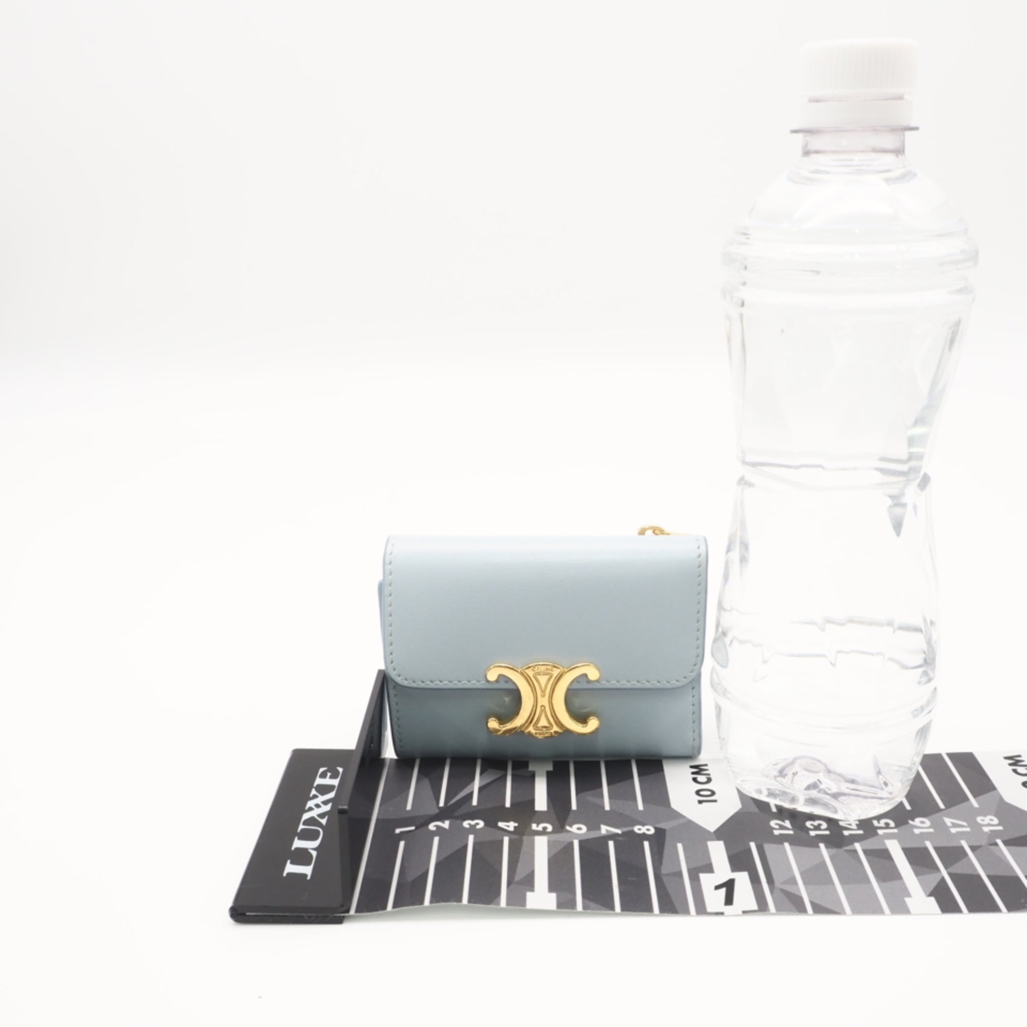 Celine Blue Wallet (Tri-Fold) (Pre-Owned)