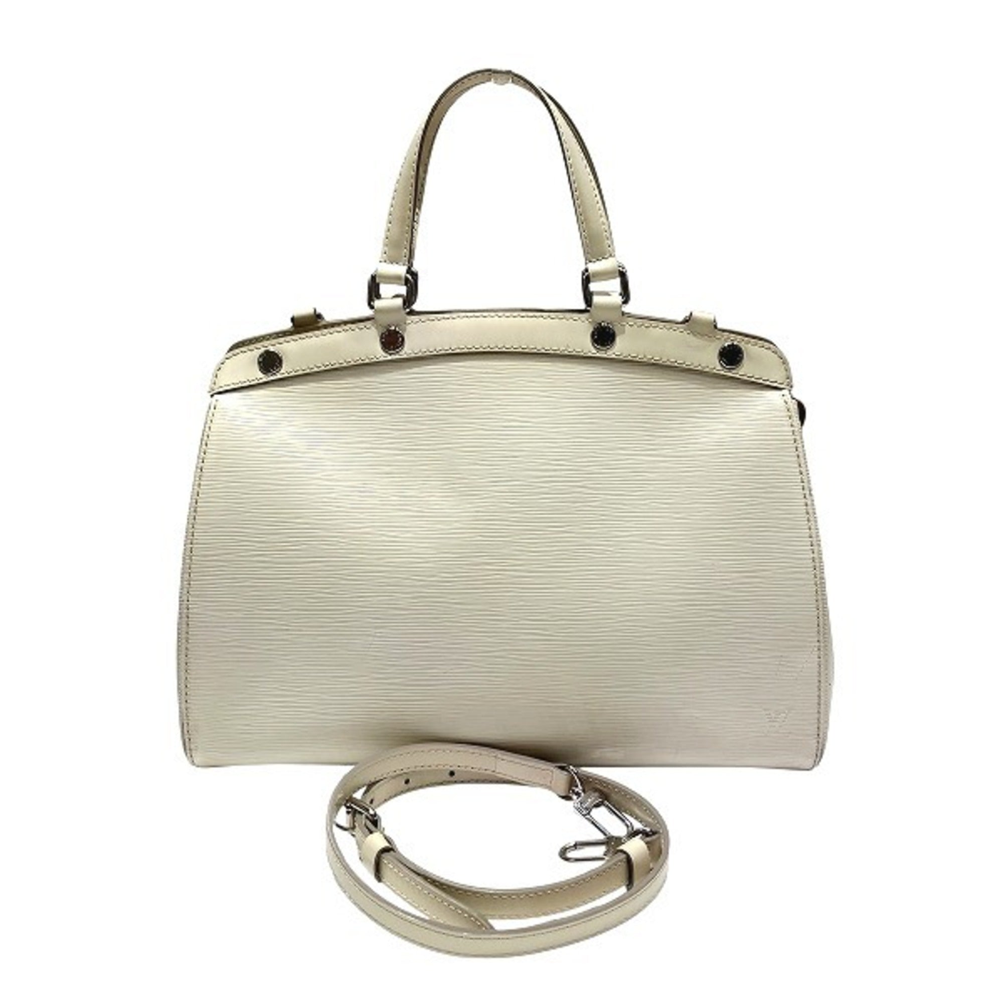 Louis Vuitton Lv Off White Epi Leather Handbag Shoulder Bag (Pre-Owned)