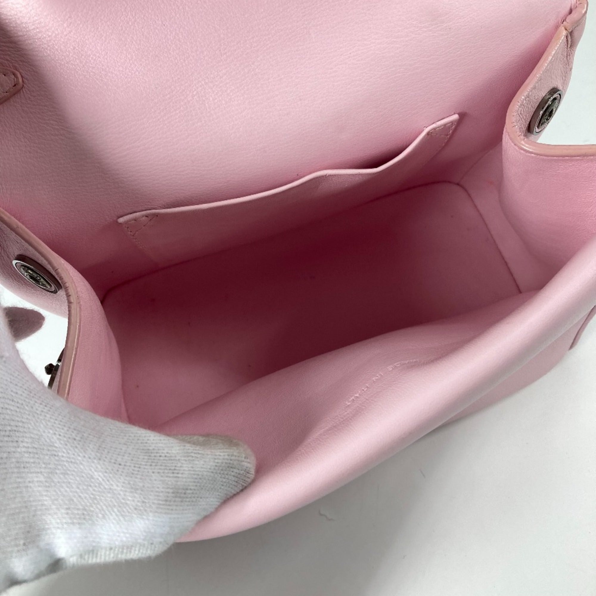 Christian Dior Pink Leather Handbag (Pre-Owned)