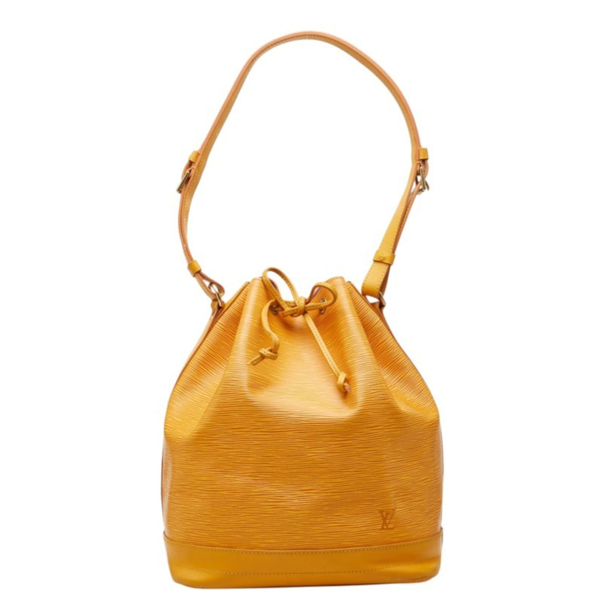 Louis Vuitton Epi Yellow Leather Shoulder Bag (Pre-Owned)
