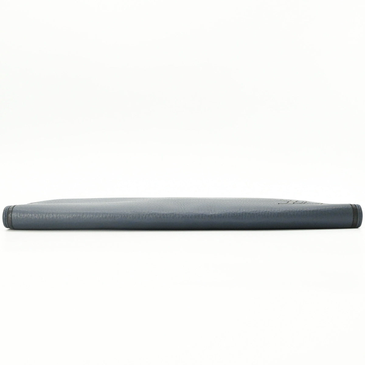 Louis Vuitton Navy Leather Clutch Bag (Pre-Owned)