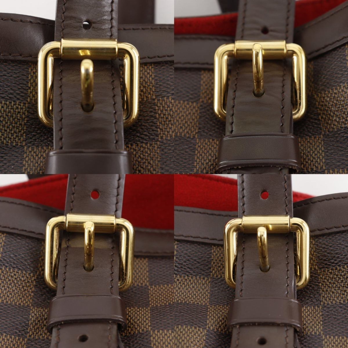 Louis Vuitton Damier Brown Damier Canvas Tote Bag (Pre-Owned)