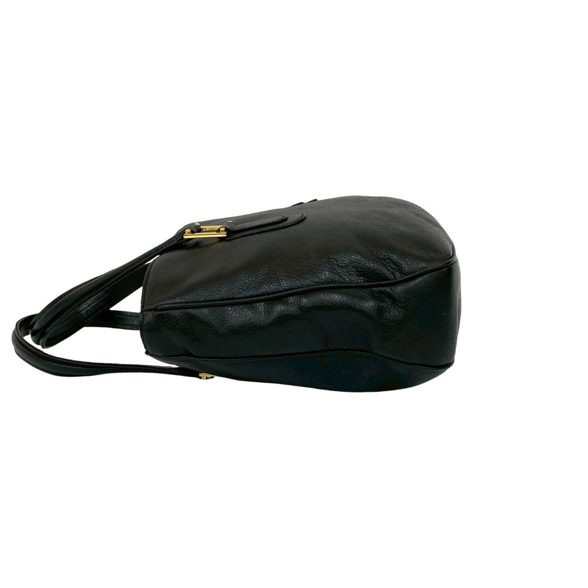 Loewe Black Leather Handbag Tote Bag (Pre-Owned)