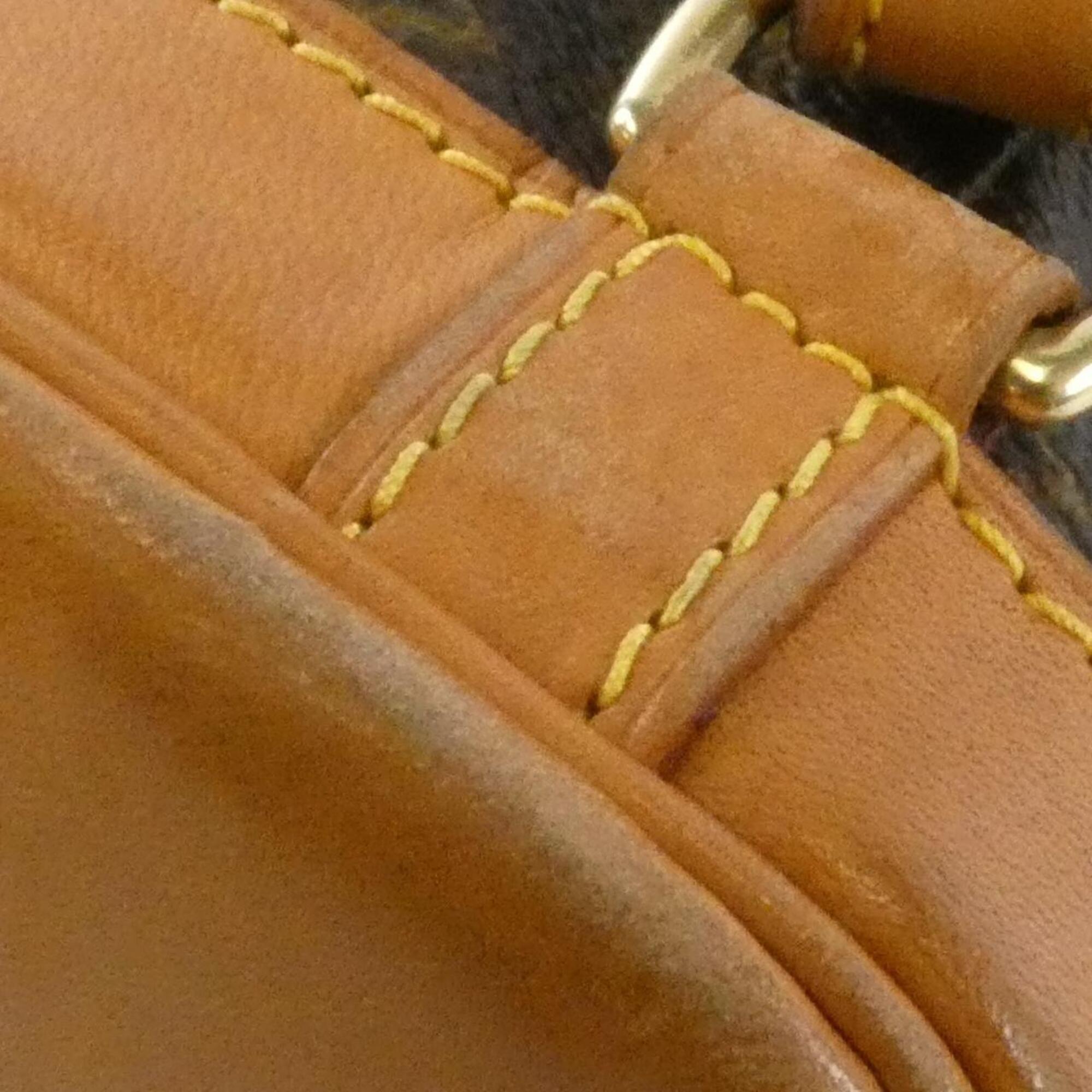 Louis Vuitton Brown Coated Canvas Backpack (Pre-Owned)