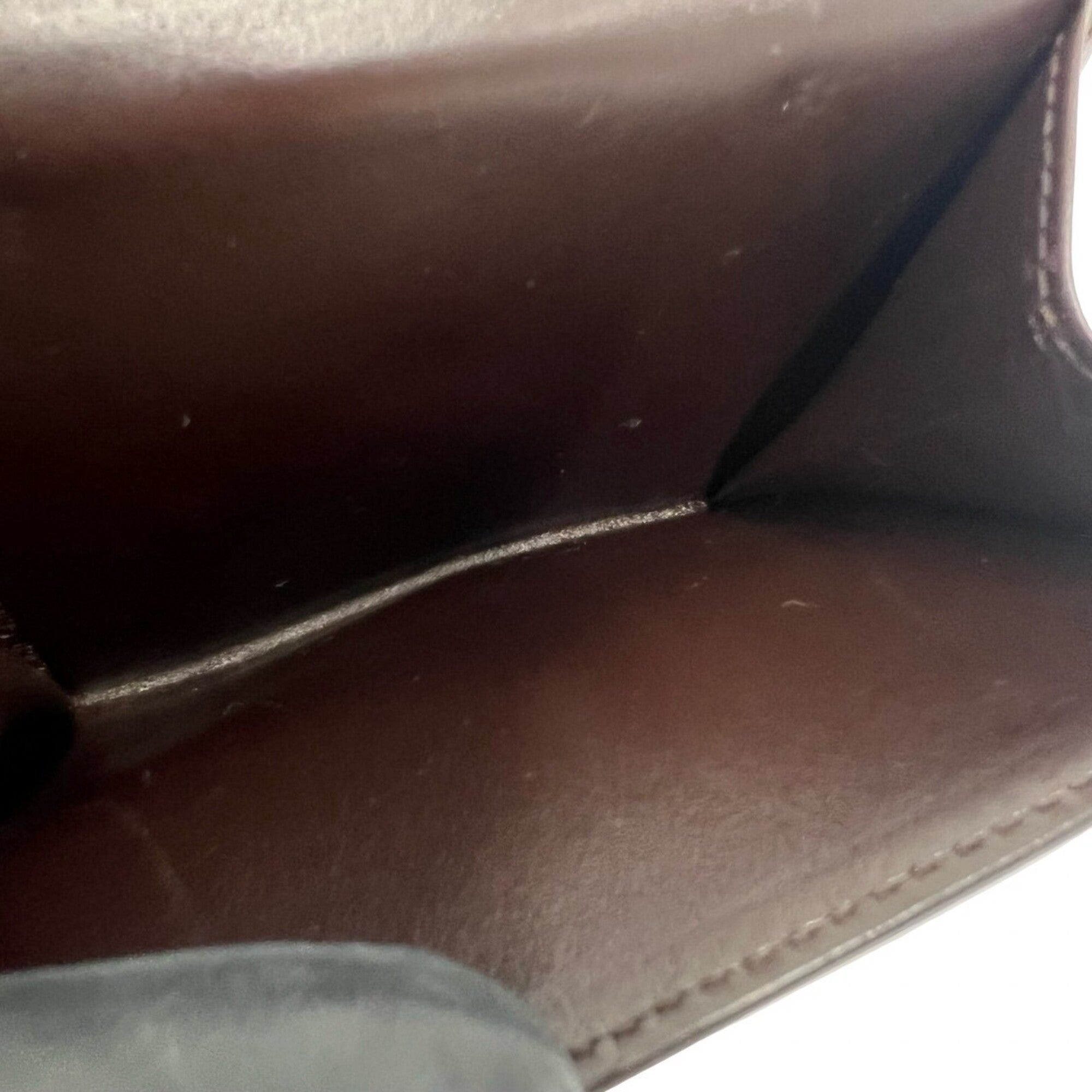 Loewe Brown Leather Pvc Wallet (Bi-Fold) (Pre-Owned)