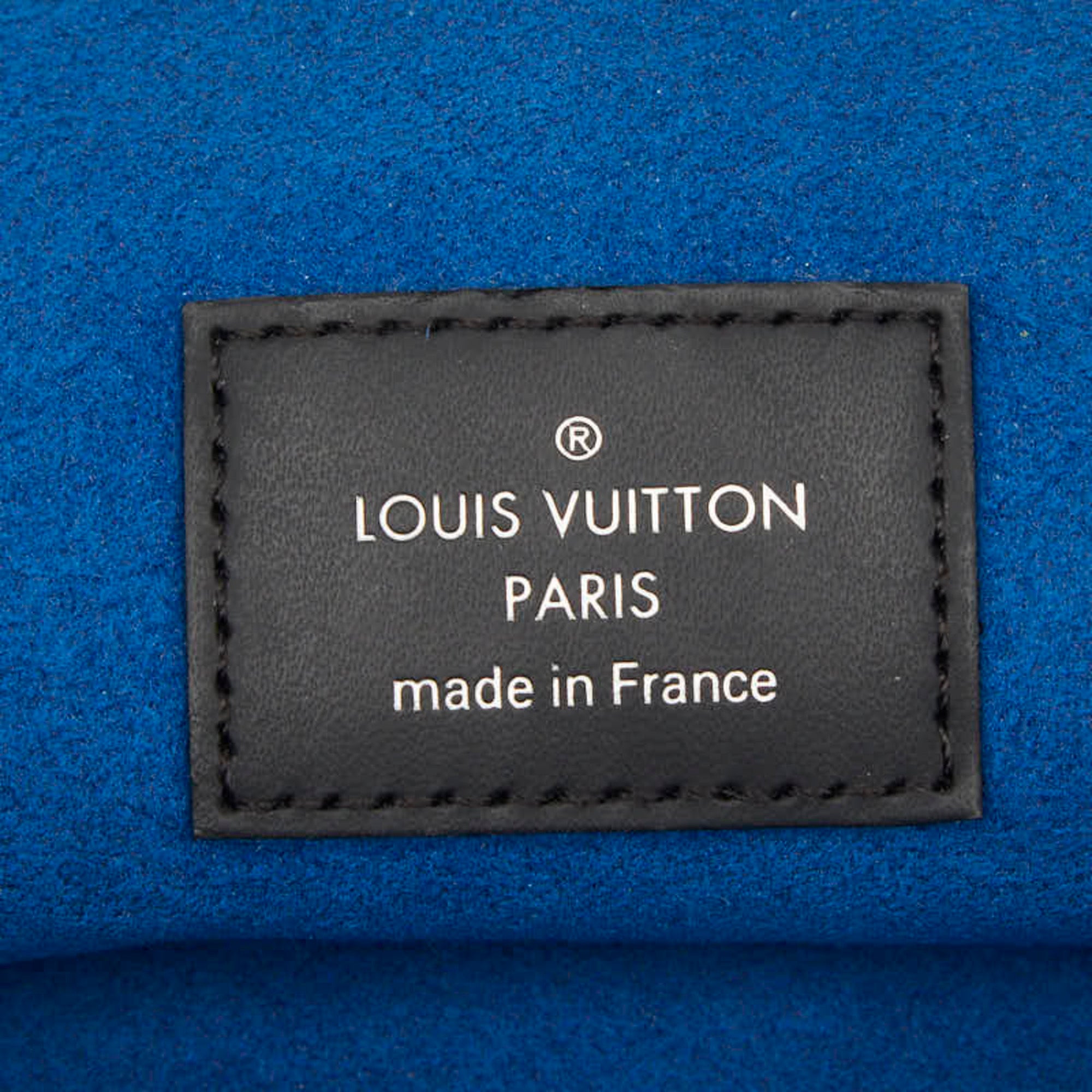Louis Vuitton Black Leather Clutch Bag Pouch (Pre-Owned)