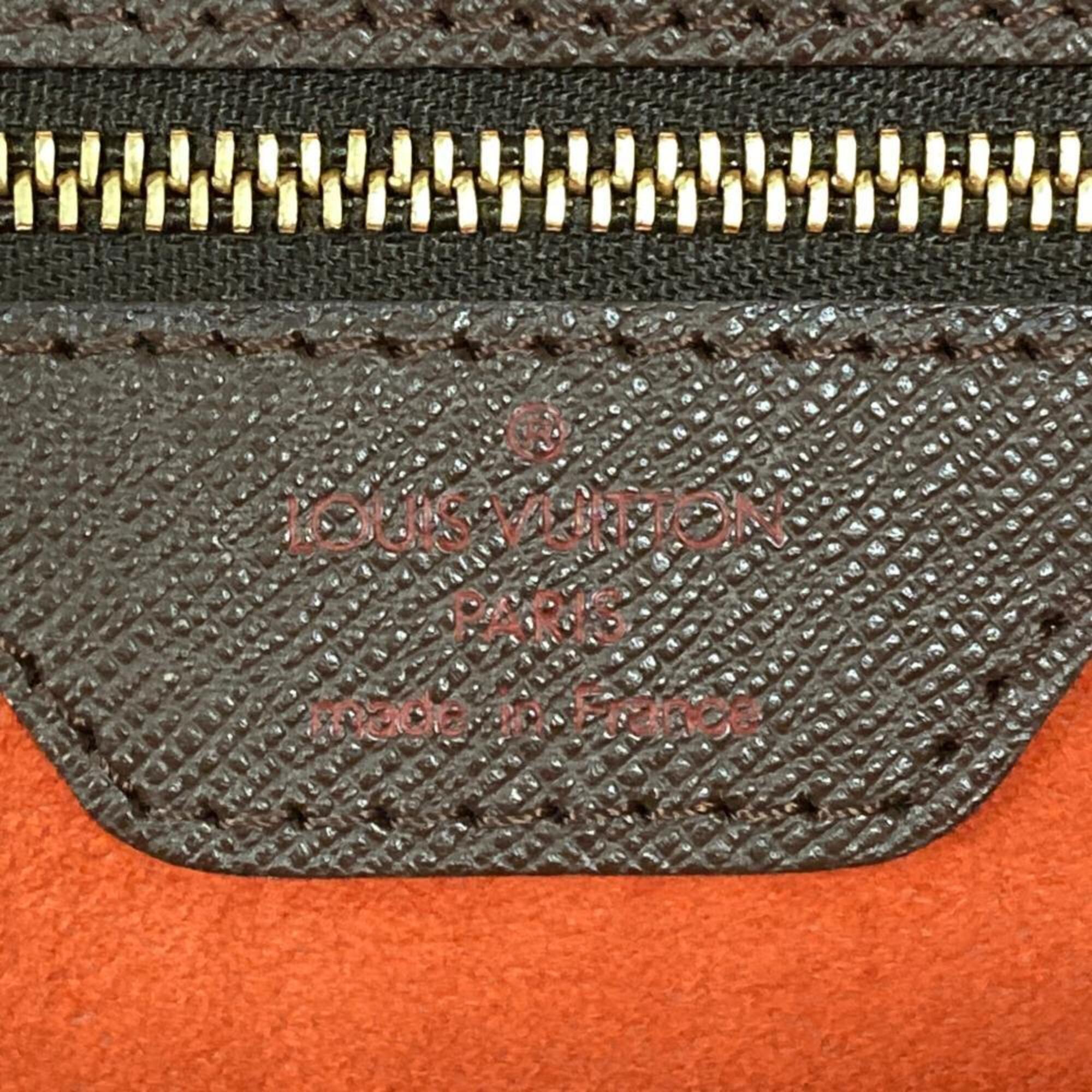 Louis Vuitton Brown Damier Canvas Ebene Galle Damier Canvas Handbag (Pre-Owned)