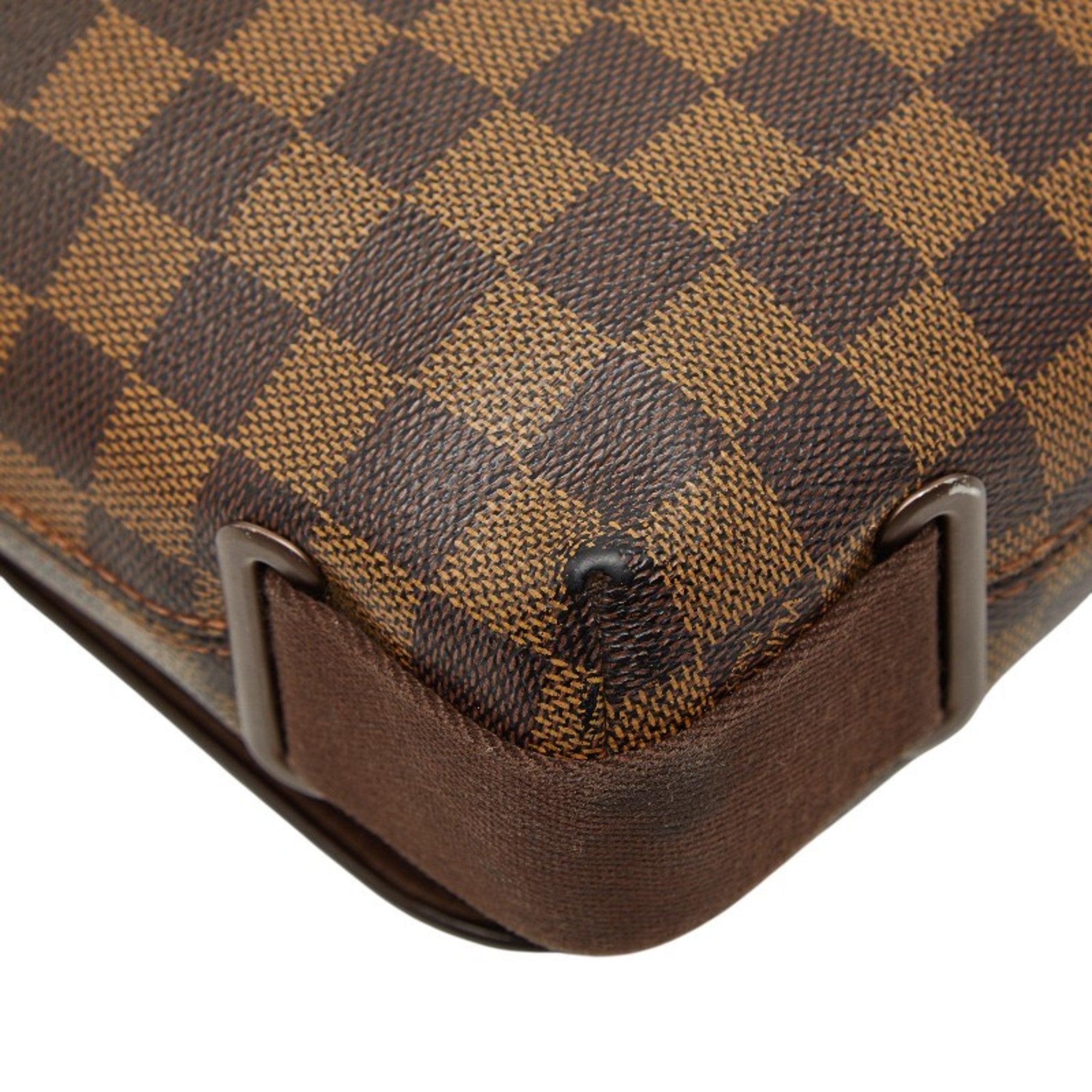 Louis Vuitton Brown Pvc Leather Shoulder Bag (Pre-Owned)