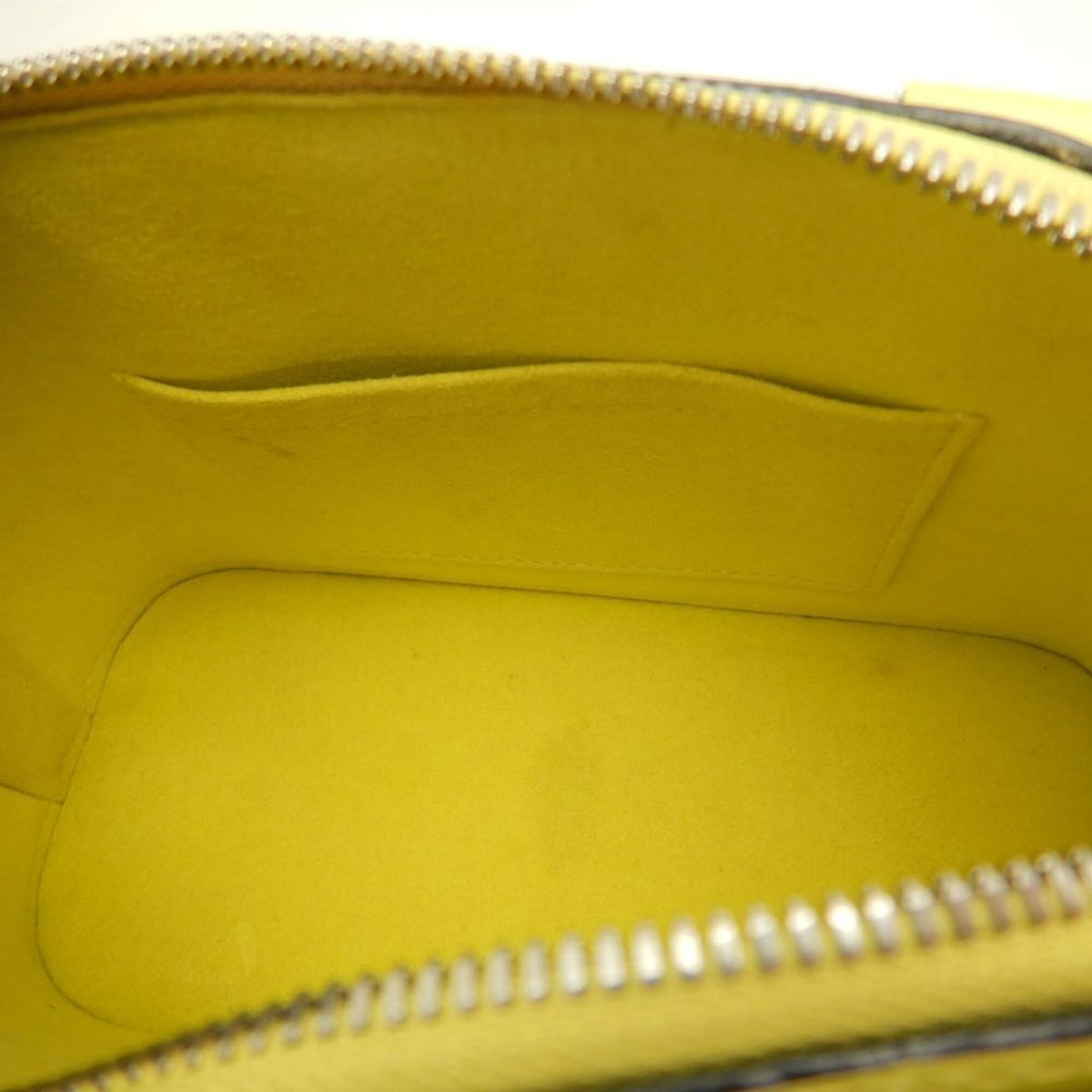 Louis Vuitton Epi Silver Epi Leather Handbag (Pre-Owned)