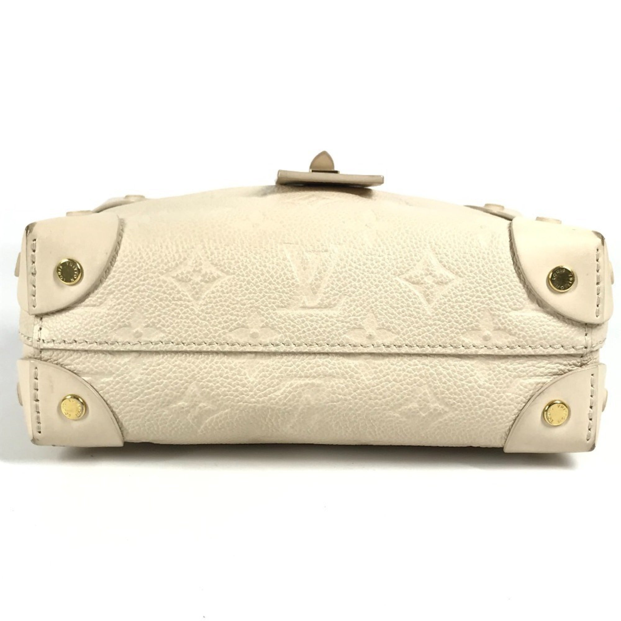 Louis Vuitton White Monogram Empreinte Handbag (Pre-Owned)