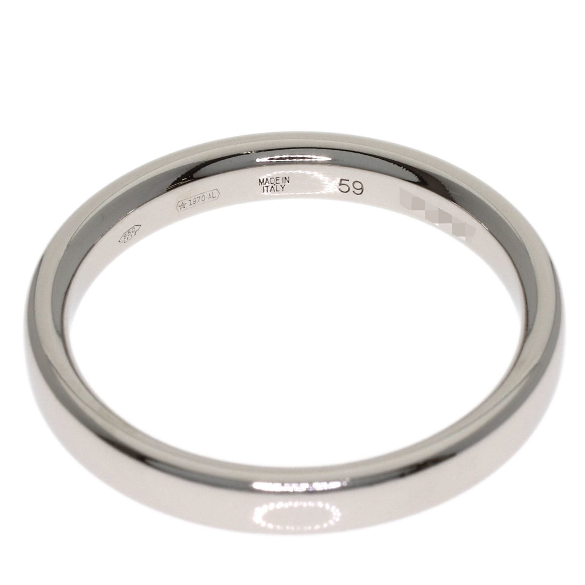 Bvlgari Platinum 950 Band Ring (Pre-Owned)