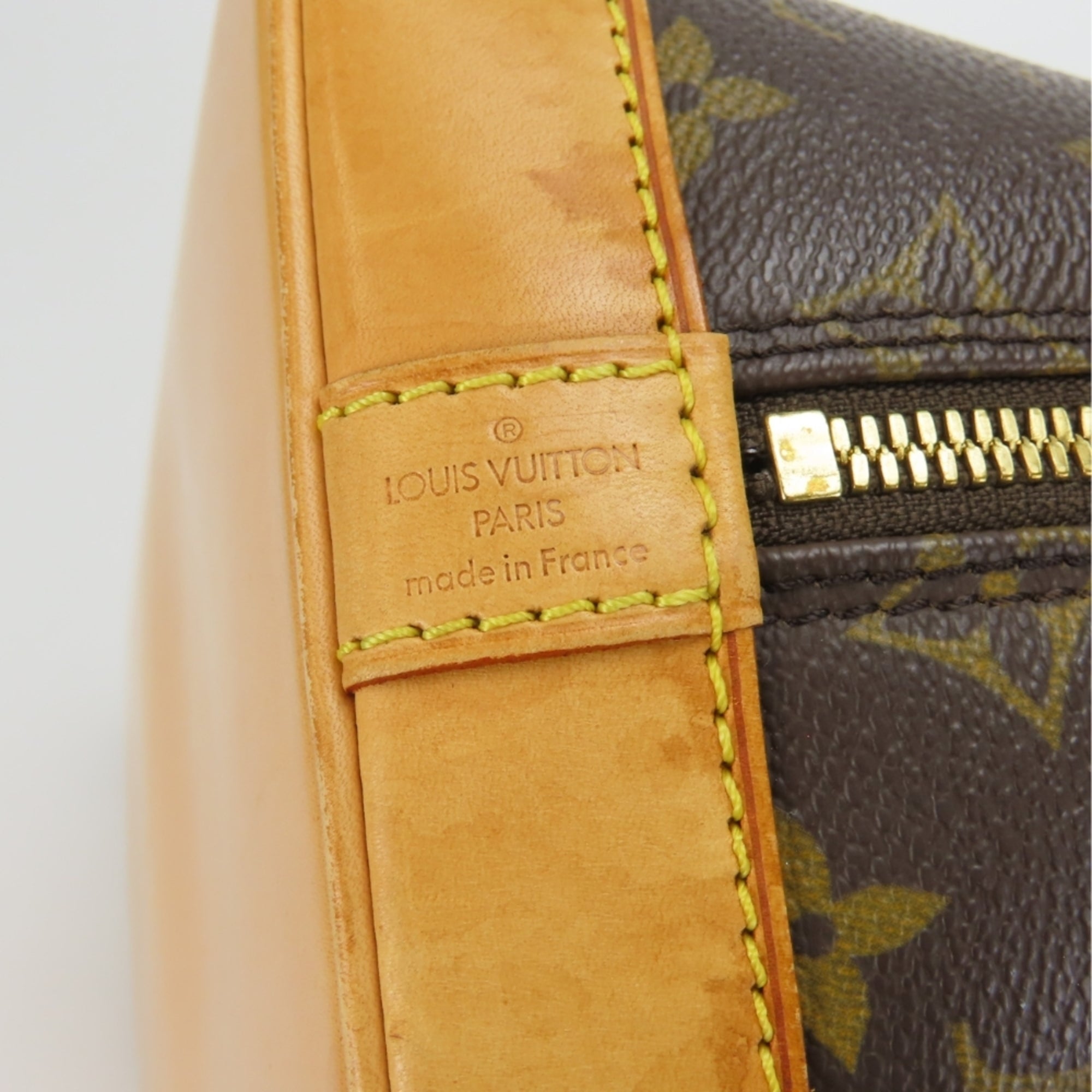 Louis Vuitton Monogram Brown Monogram Leather Handbag (Pre-Owned)