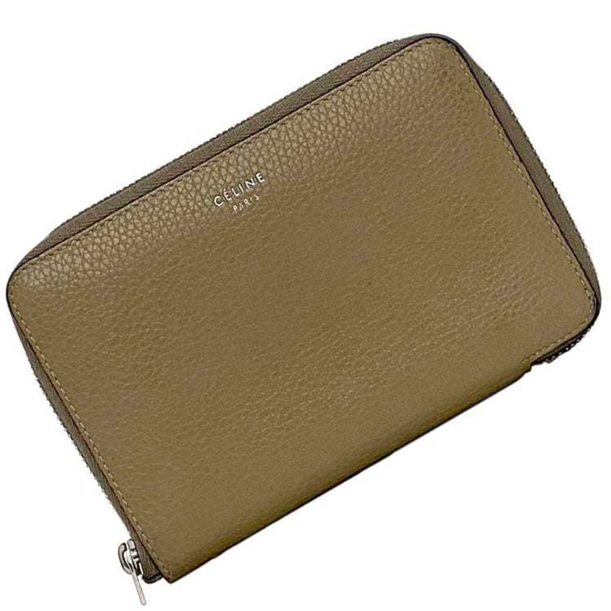 Celine Beige Leather Wallet (Bi-Fold) (Pre-Owned)