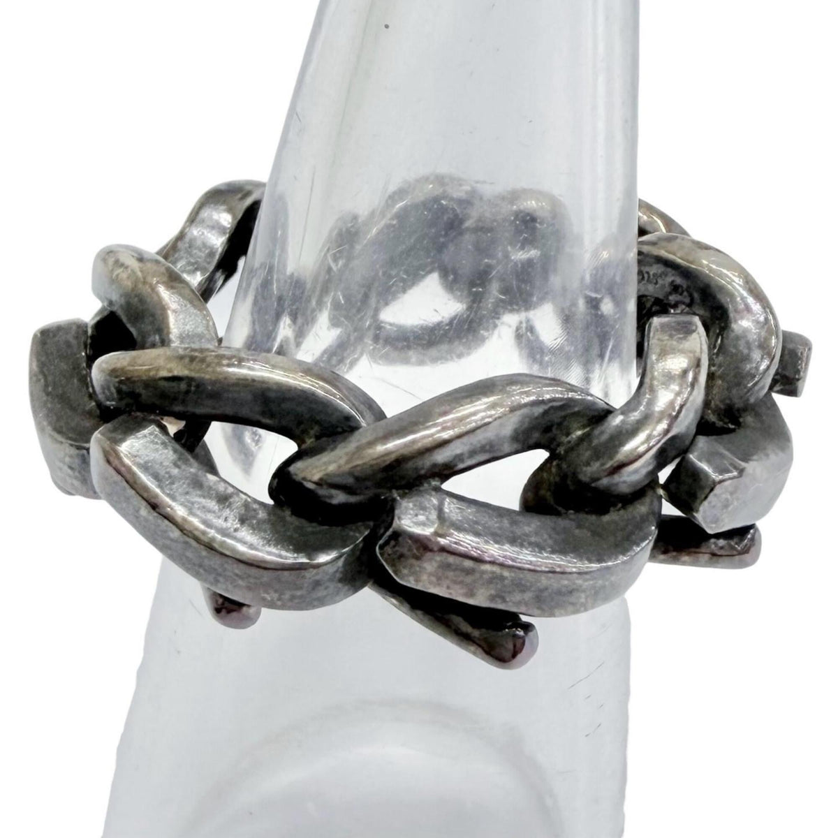 Tiffany Silver Silver 925 Band Ring (Pre-Owned)