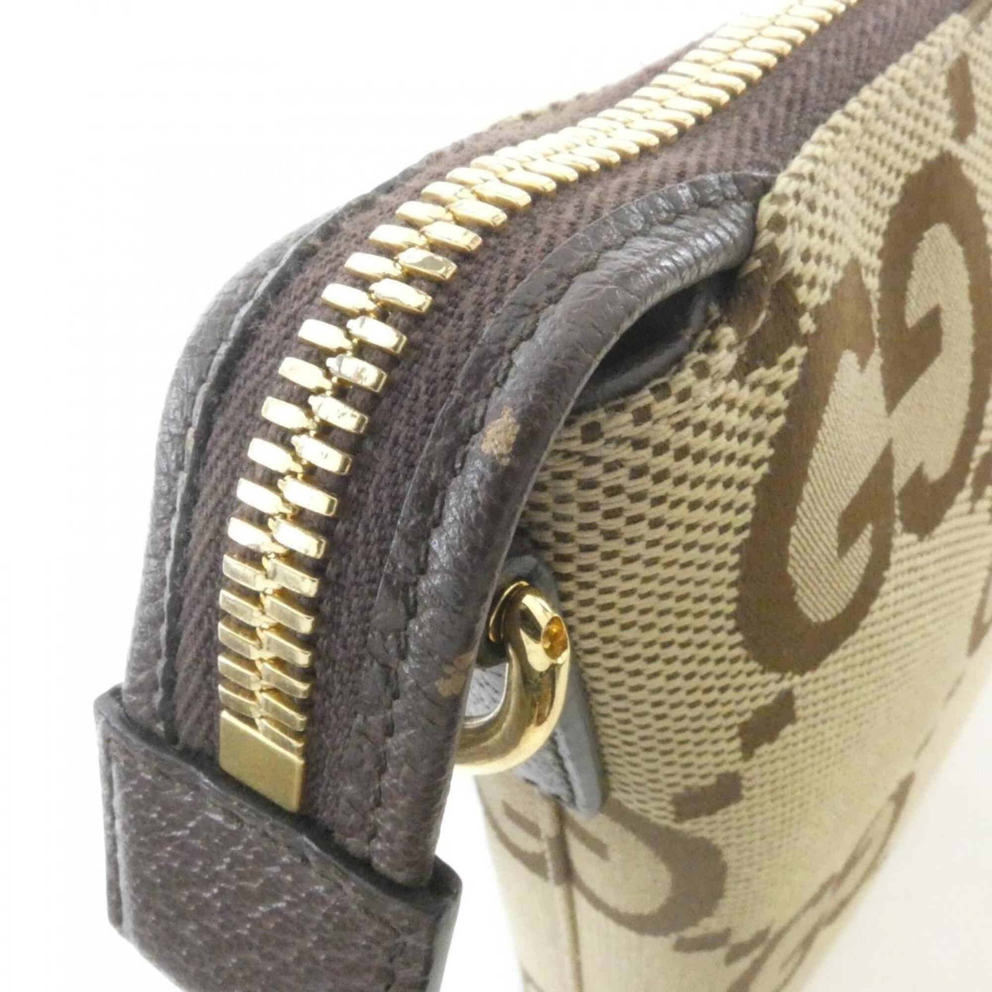 Gucci Brown Camel Gg Canvas Shoulder Bag (Pre-Owned)