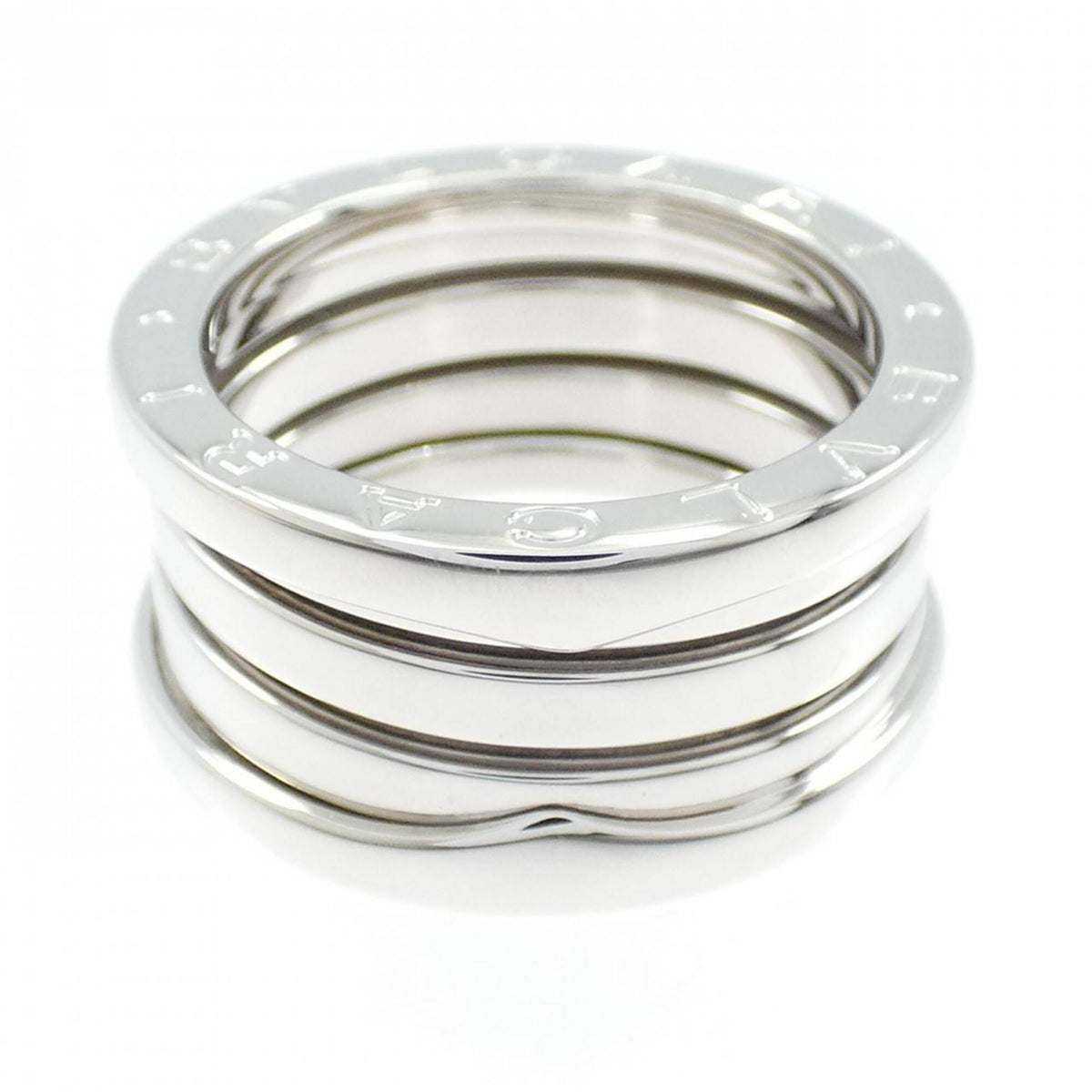 Bvlgari White Gold (18K) Band Ring (Pre-Owned)