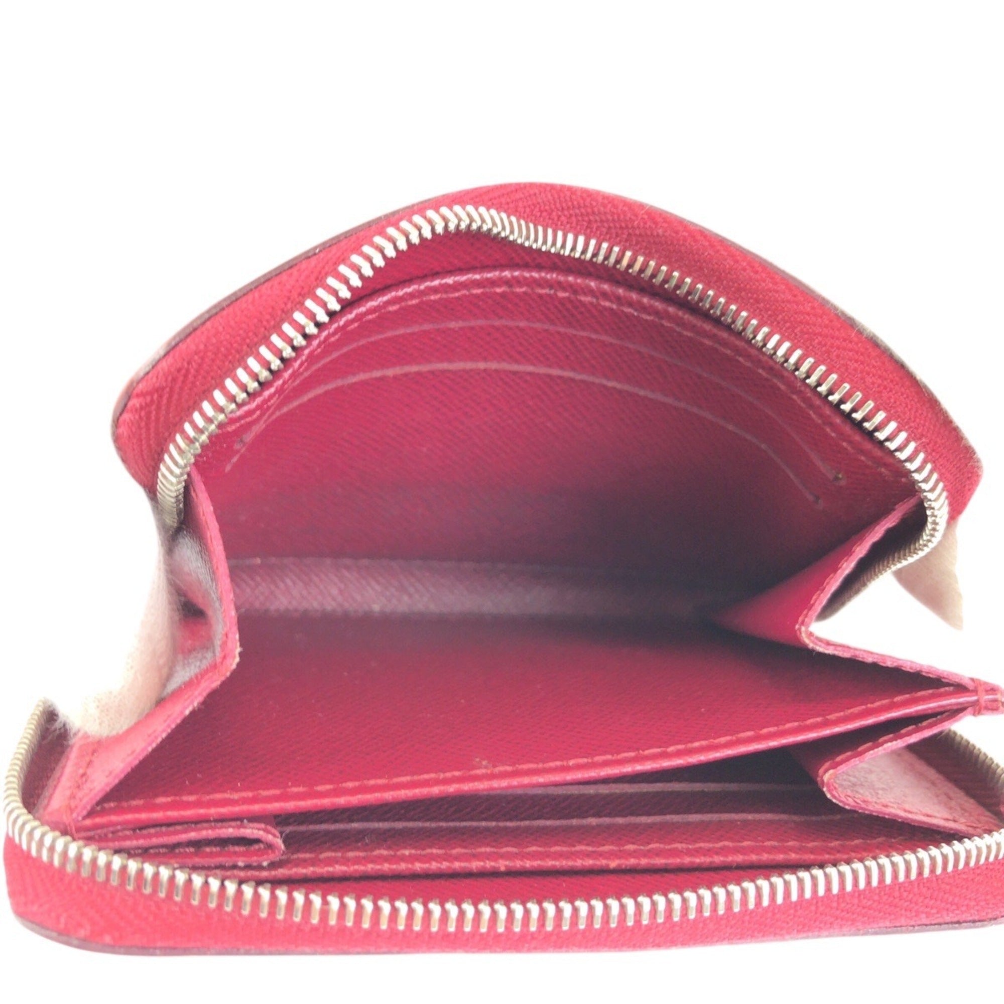 Louis Vuitton Fuchsia Pink Leather Coin Purse/Coin Case (Pre-Owned)