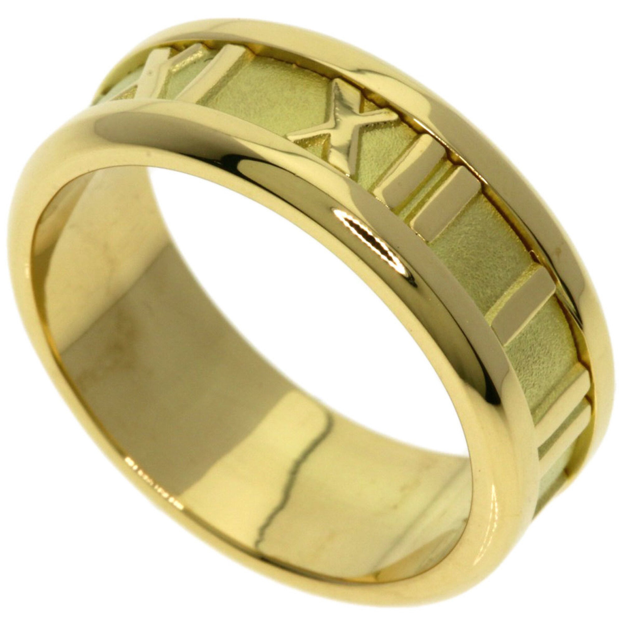 Tiffany Atlas Yellow Gold (18K) Band Ring (Pre-Owned)