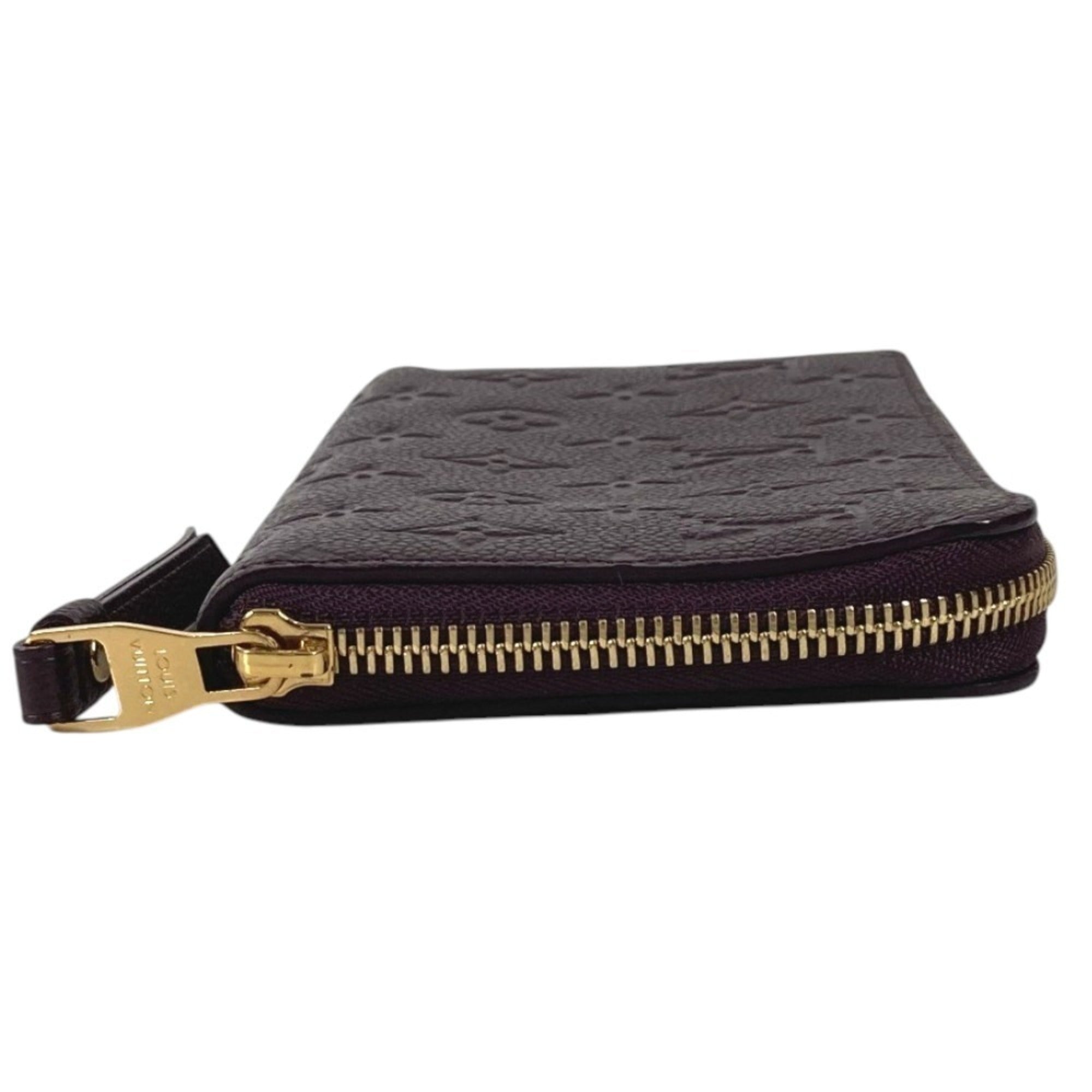 Louis Vuitton Monogram Empreinte Orb Purple Monogram Empreinte Long Wallet (Bi-Fold) (Pre-Owned)