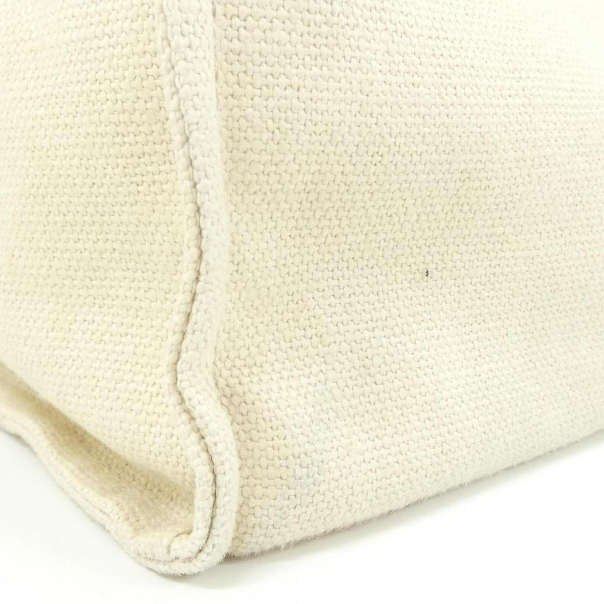 Gucci Beige Brown Linen Canvas Handbag (Pre-Owned)