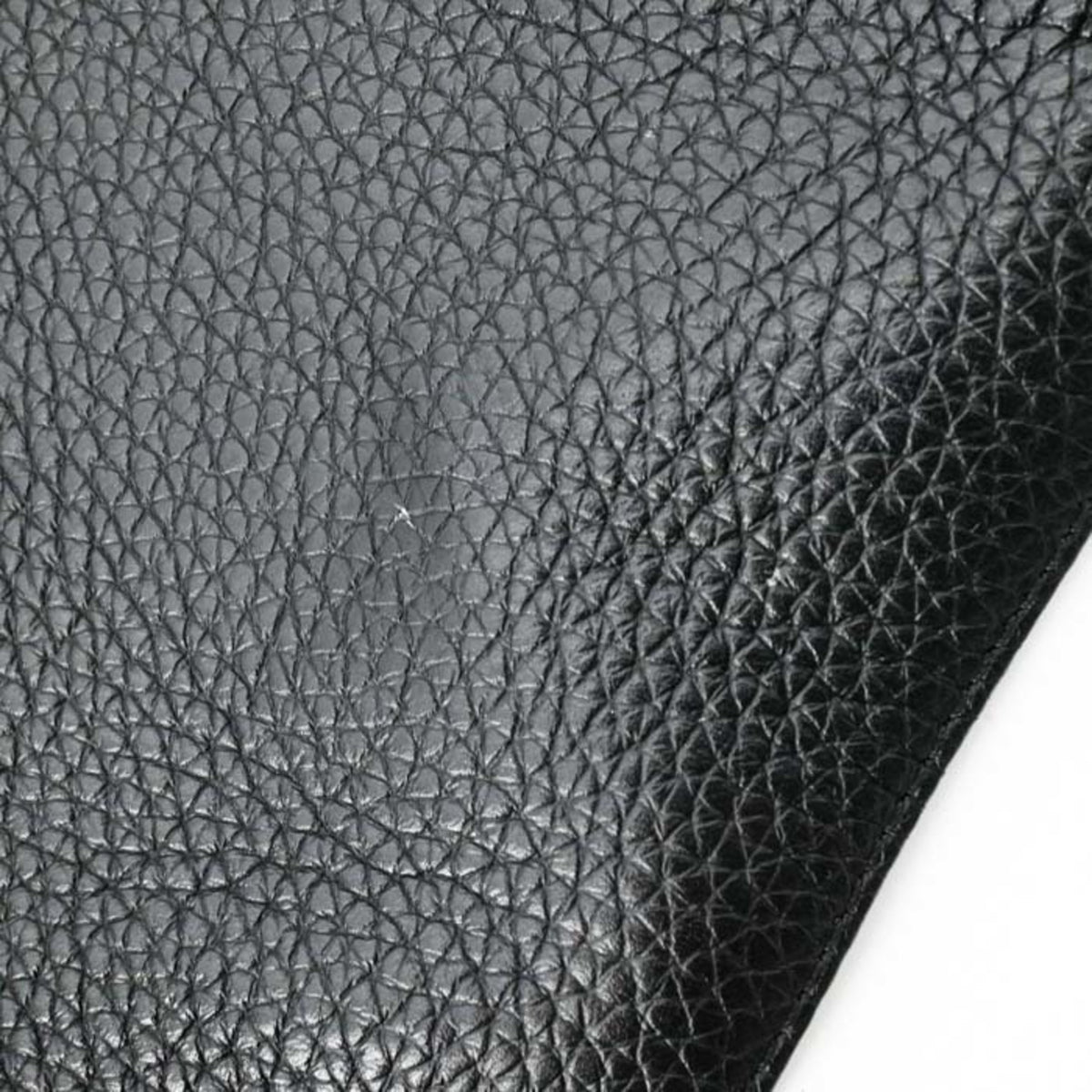 Louis Vuitton Black Leather Pouch Tote Bag (Pre-Owned)
