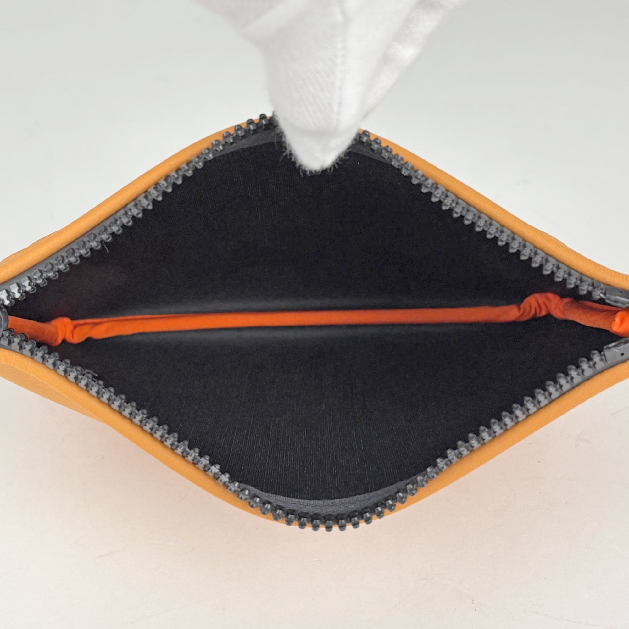 Hermes Caramel Nylon Pouch (Pre-Owned)
