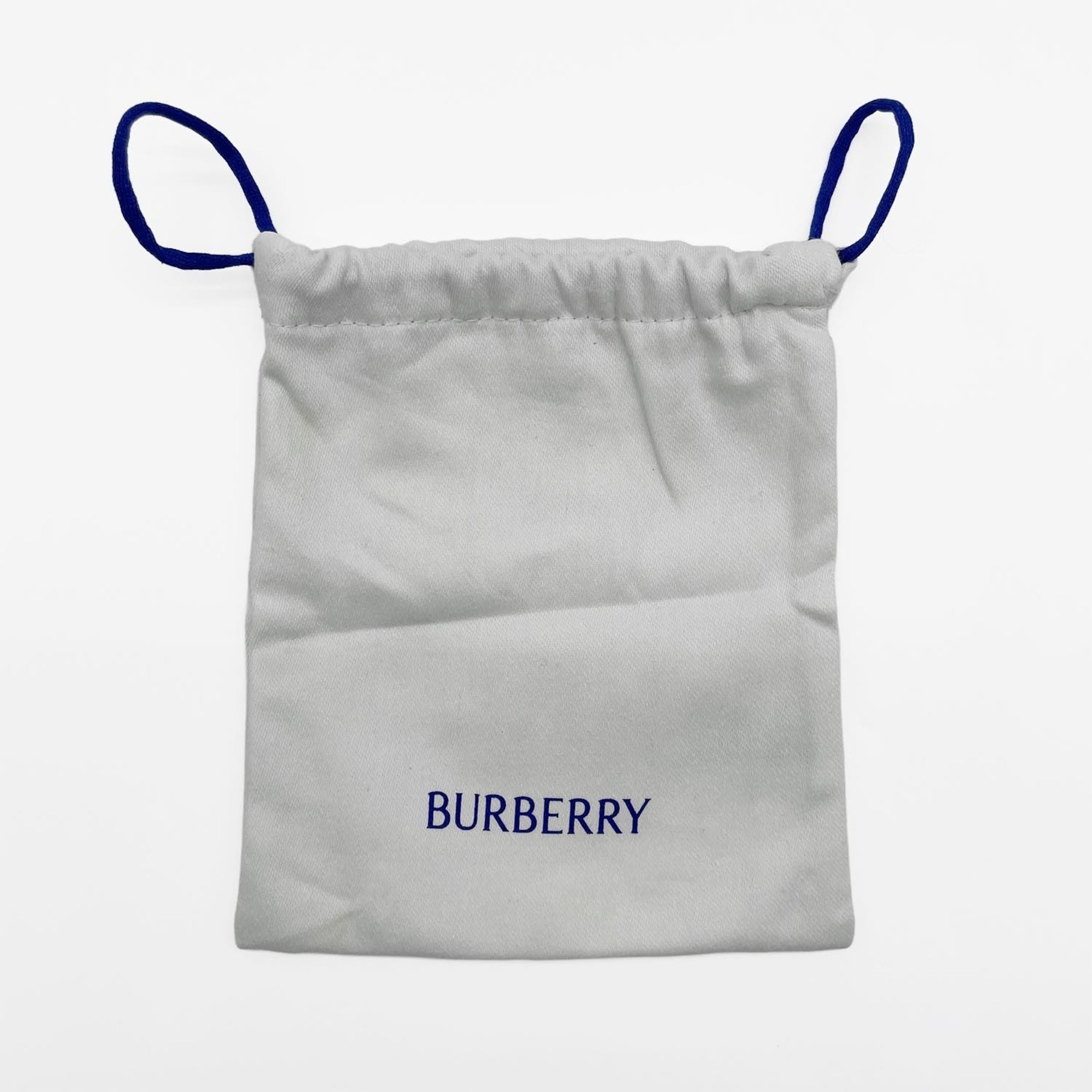 Burberry Black Leather Metal Wallet (Tri-Fold) (Pre-Owned)