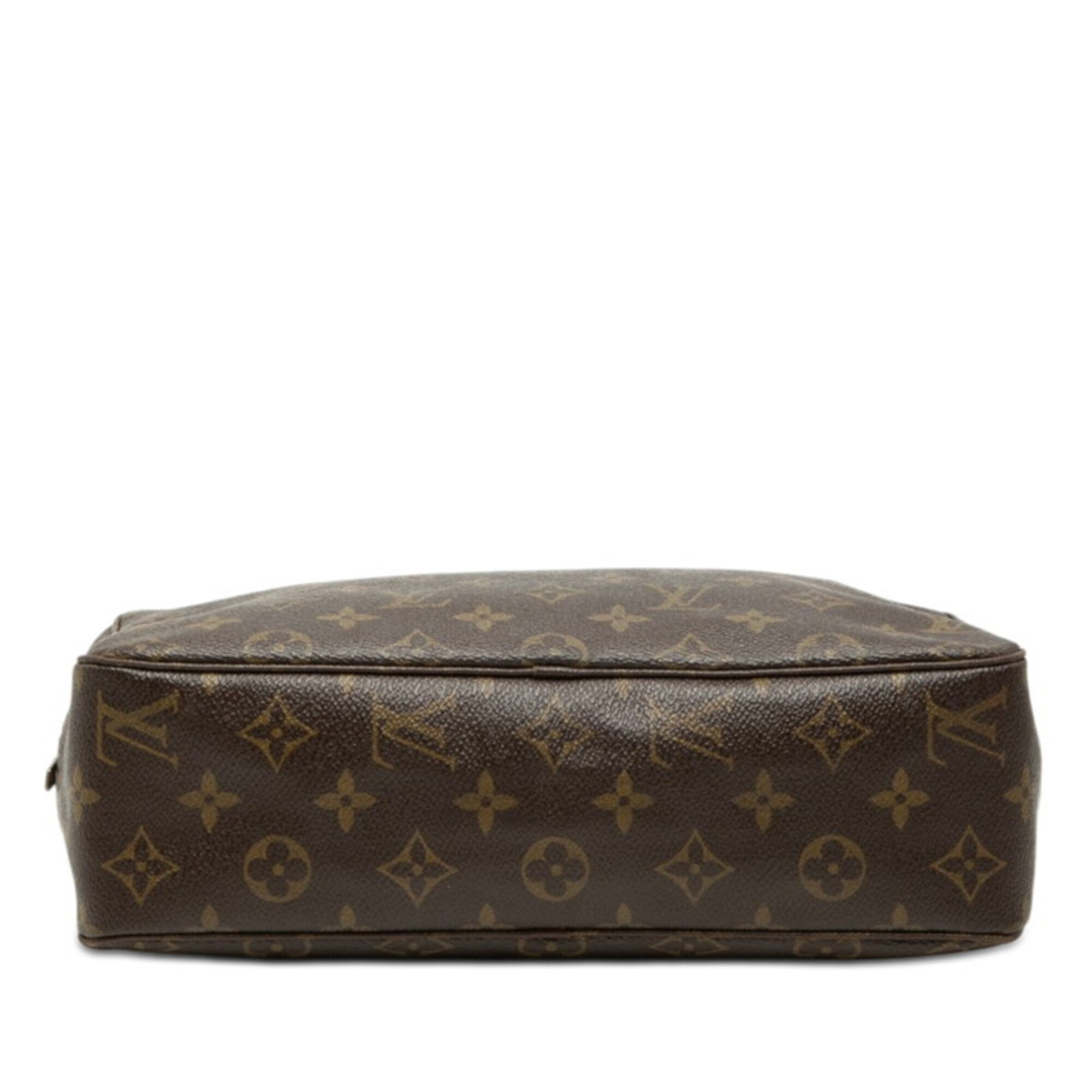 Louis Vuitton Brown Monogram Monogram Clutch Bag (Pre-Owned)