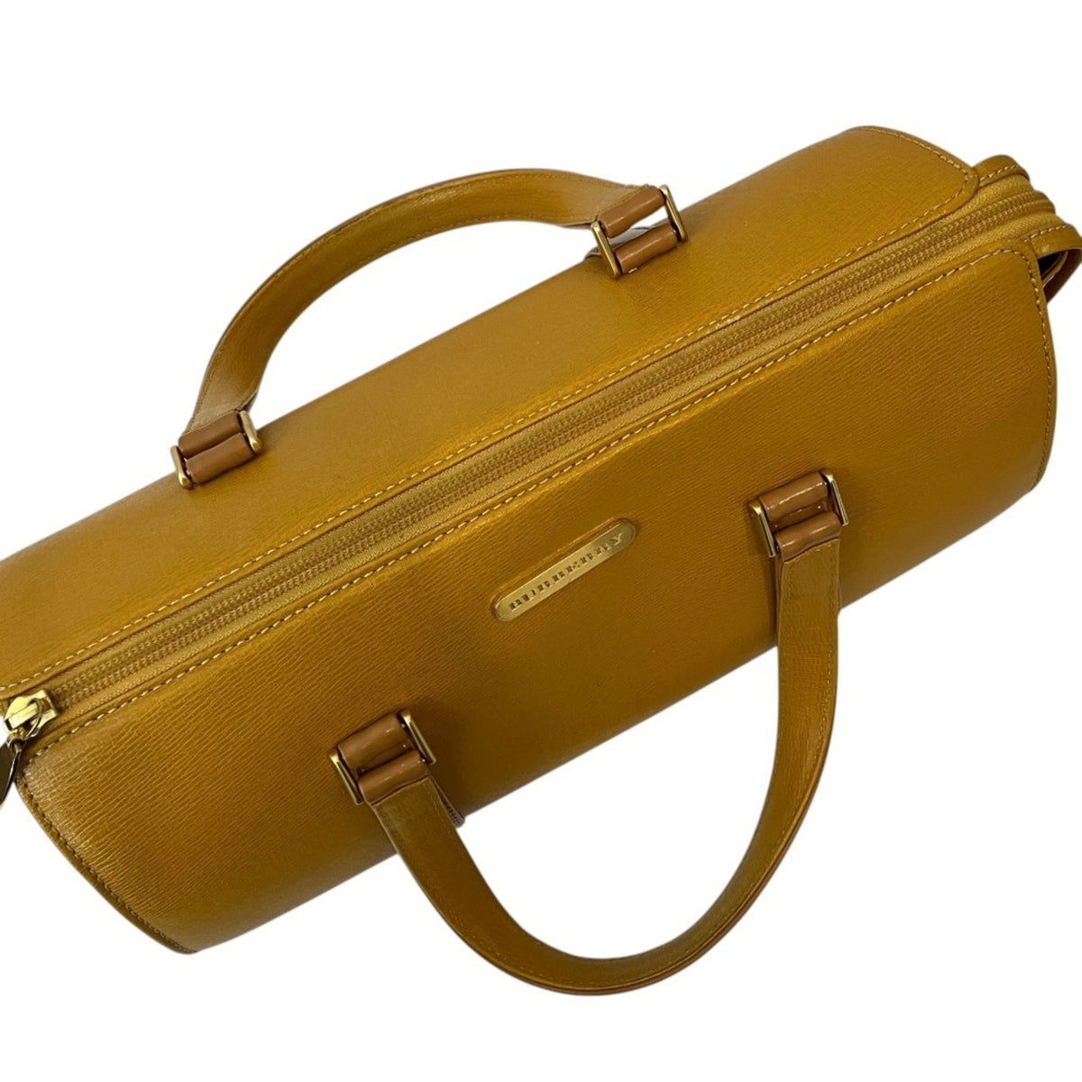 Burberry Yellow Handbag (Pre-Owned)