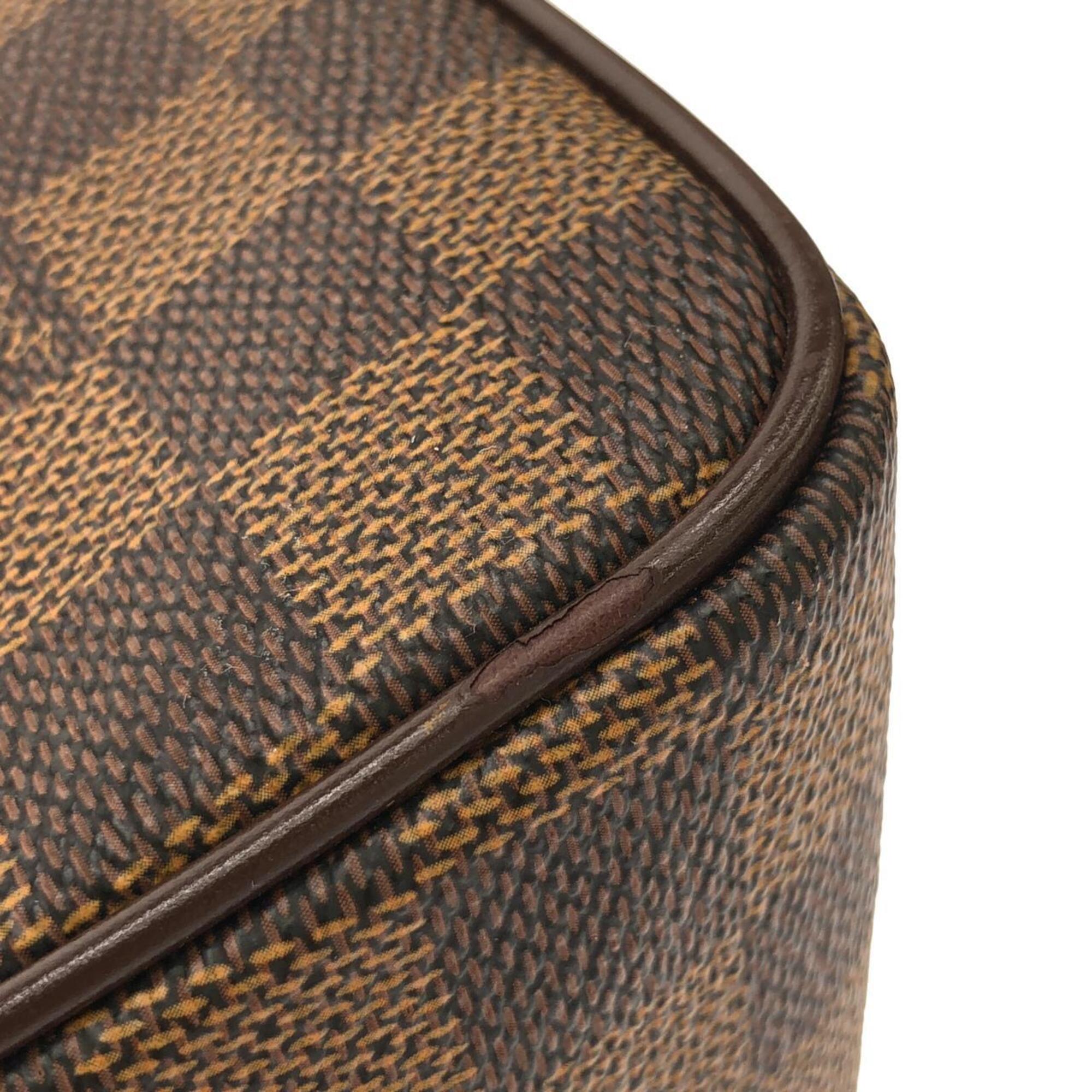 Louis Vuitton Damier Canvas Ebene Coated Canvas Shoulder Bag (Pre-Owned)