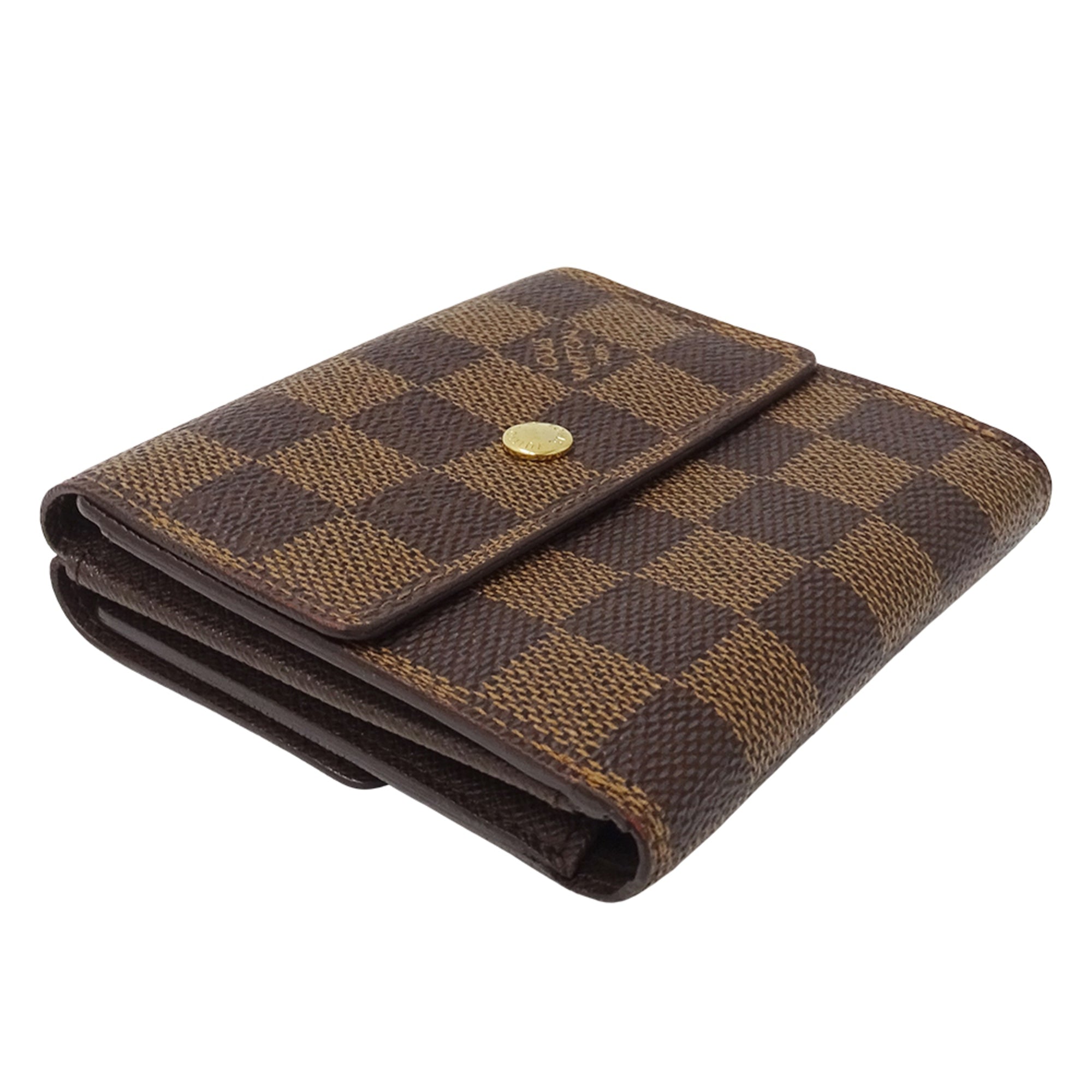Louis Vuitton Damier Damier Canvas Damier Canvas Wallet (Bi-Fold) (Pre-Owned)