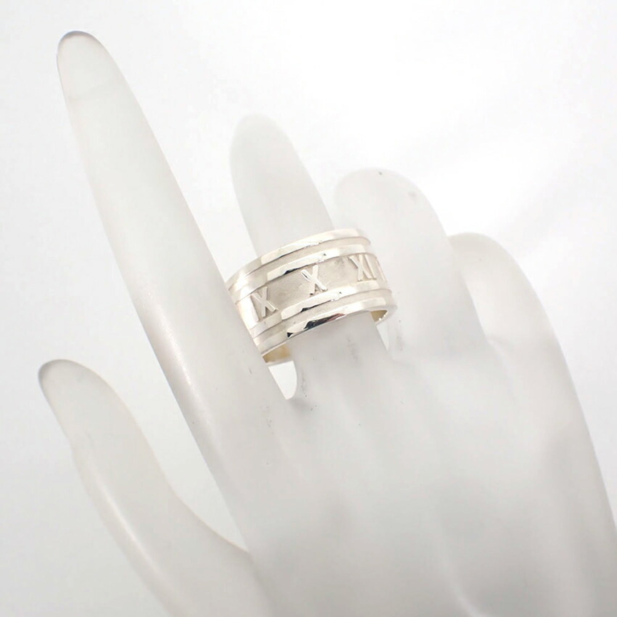 Tiffany Sterling Silver 925 Band Ring (Pre-Owned)