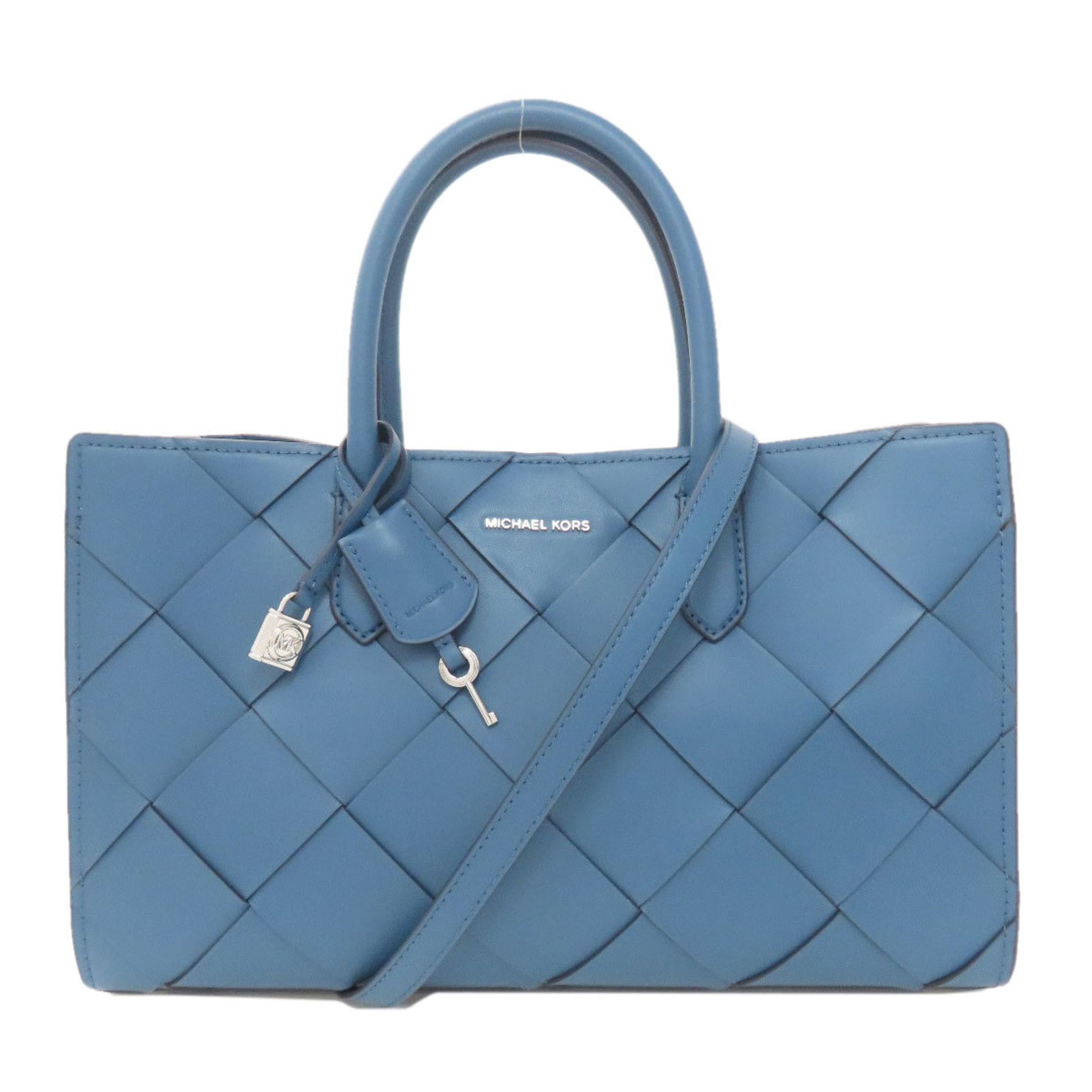 Michael Kors Blue Leather Handbag (Pre-Owned)