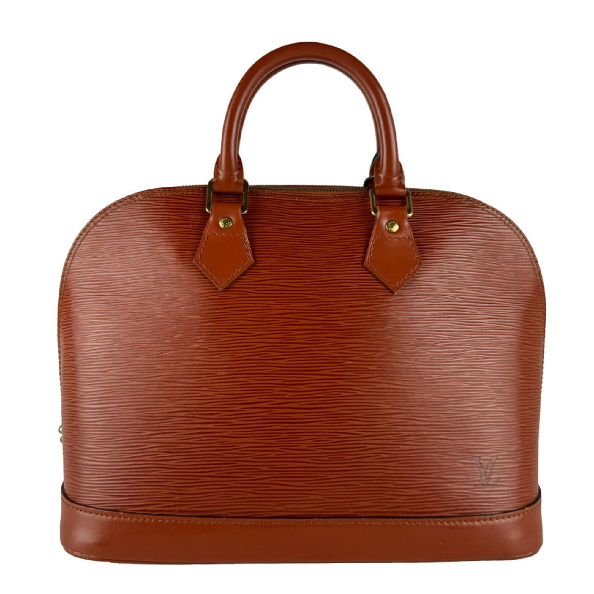 Louis Vuitton Brown Kenyan Brown Epi Leather Handbag (Pre-Owned)