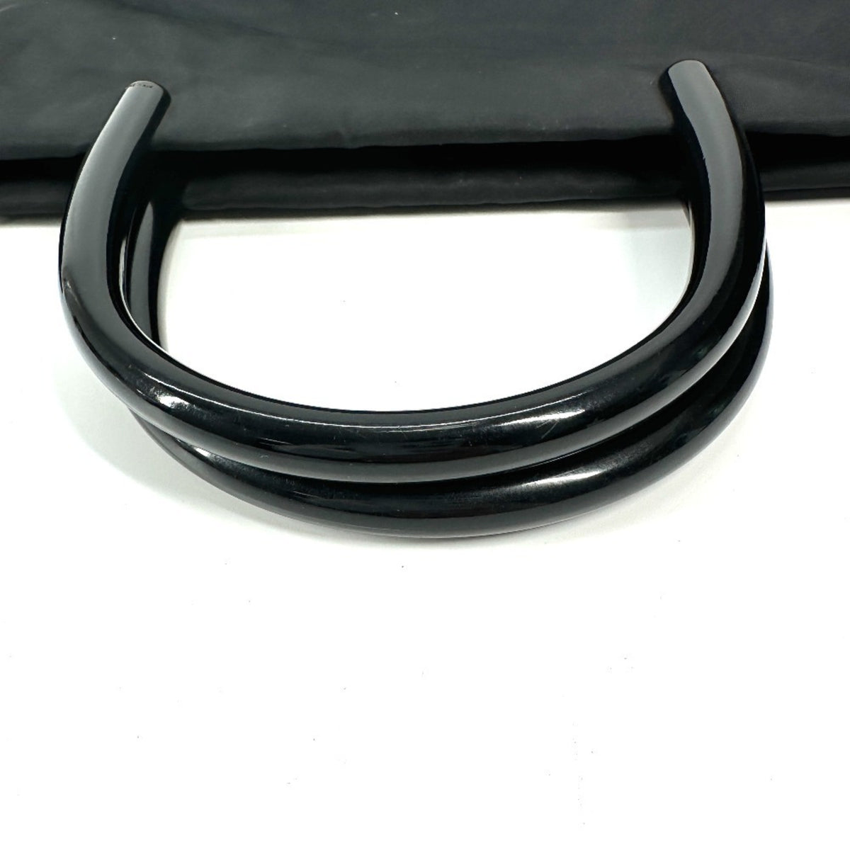 Prada Black Nylon Handbag Tote Bag (Pre-Owned)