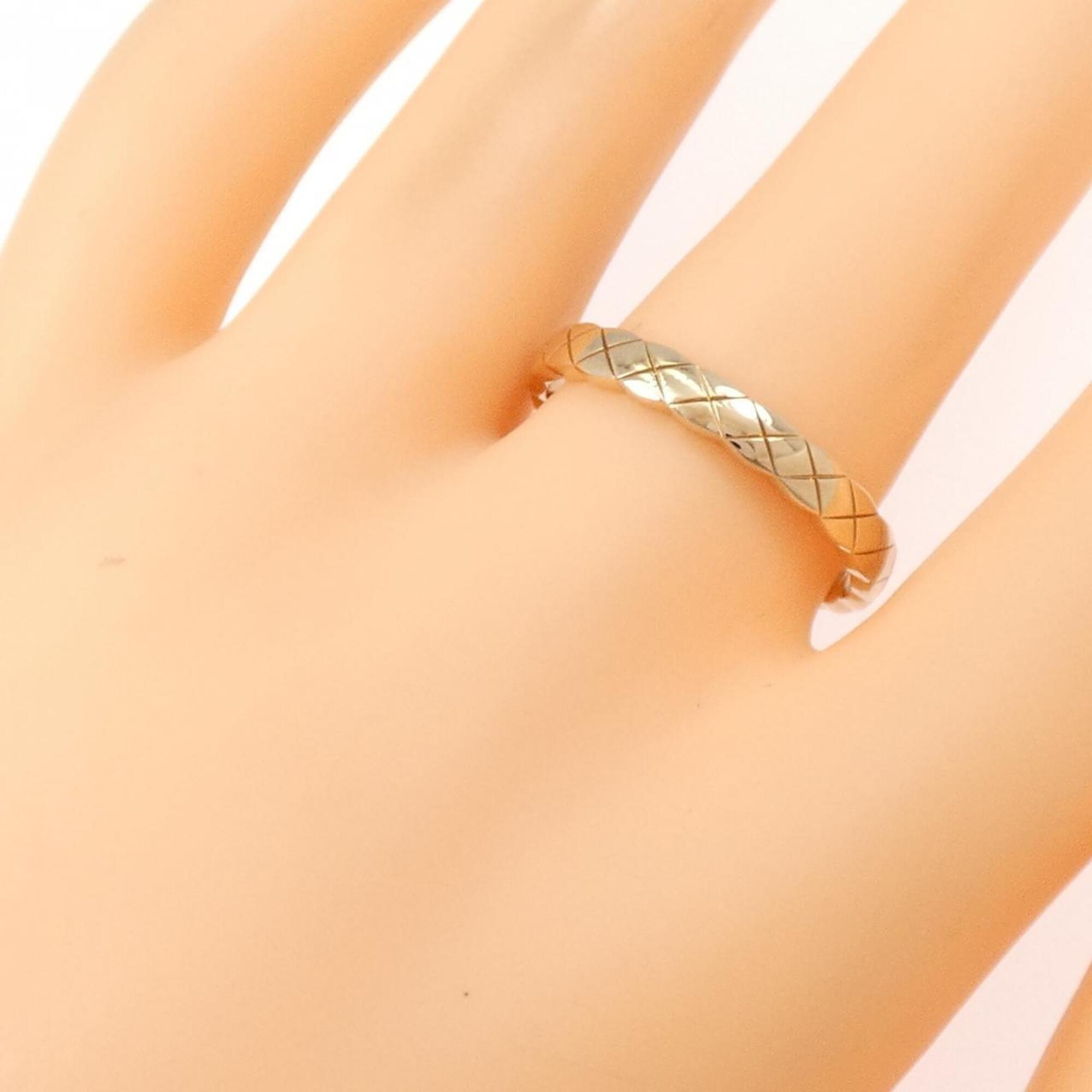 Chanel Pink Gold (18K) Band Ring (Pre-Owned)