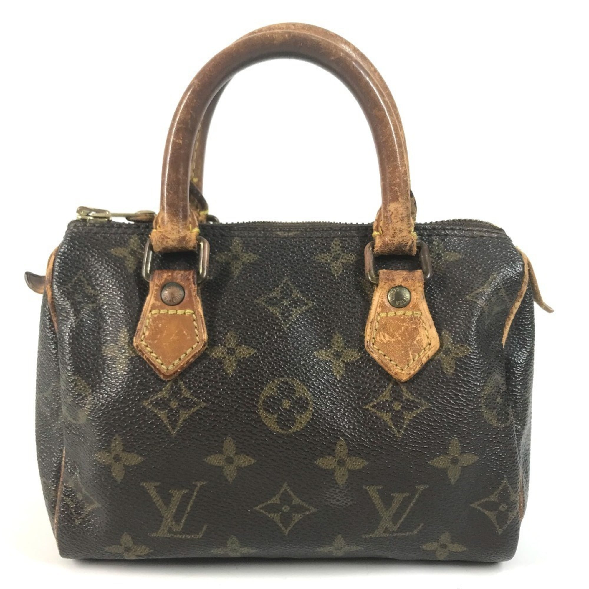 Louis Vuitton Brown Galle Monogram Canvas Handbag Pouch (Pre-Owned)