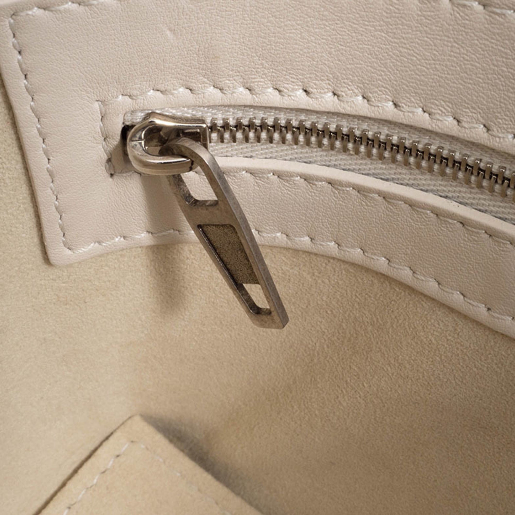 Balenciaga Cream Leather Tote Bag (Pre-Owned)