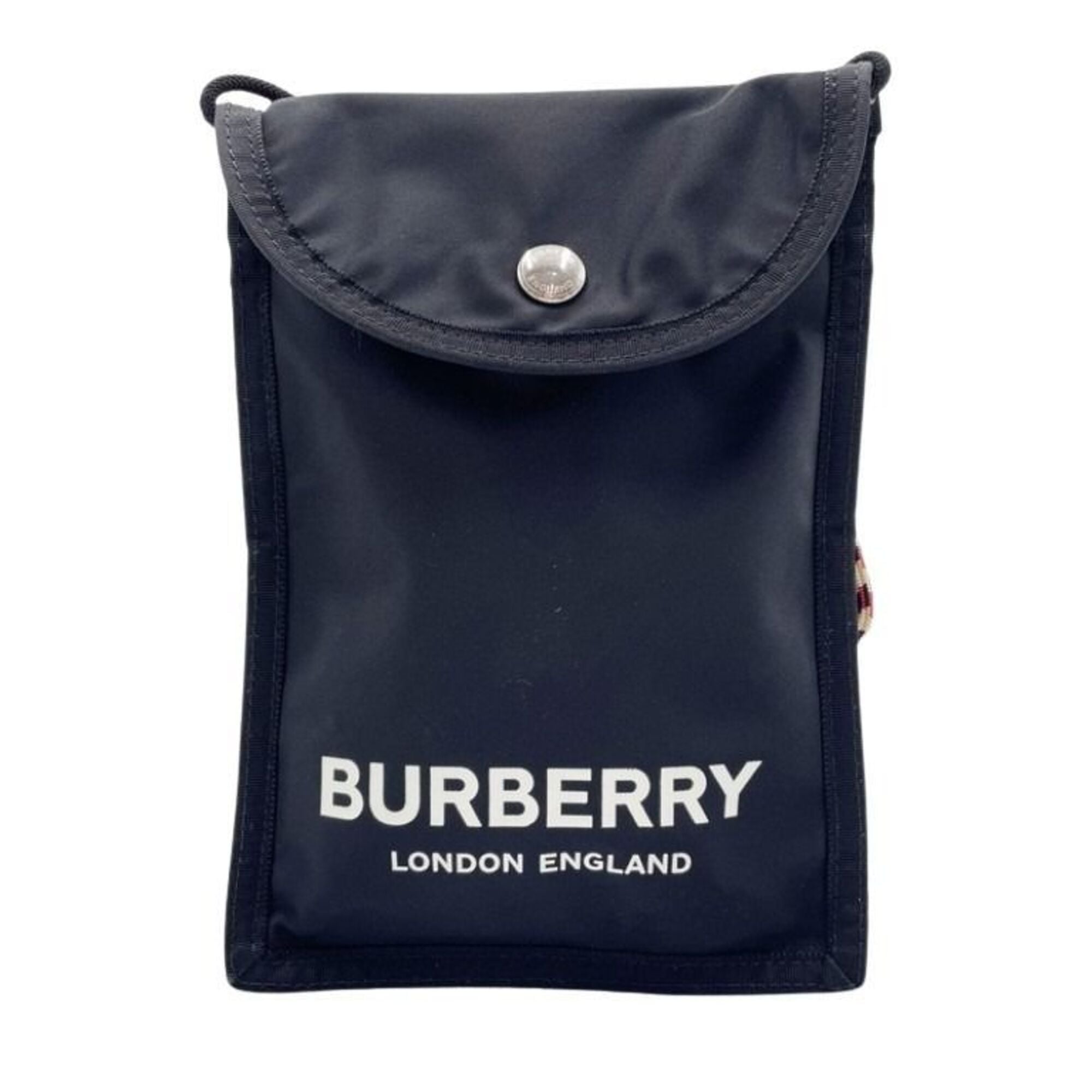 Burberry Black Nylon Pochette Pouch Shoulder Bag (Pre-Owned)