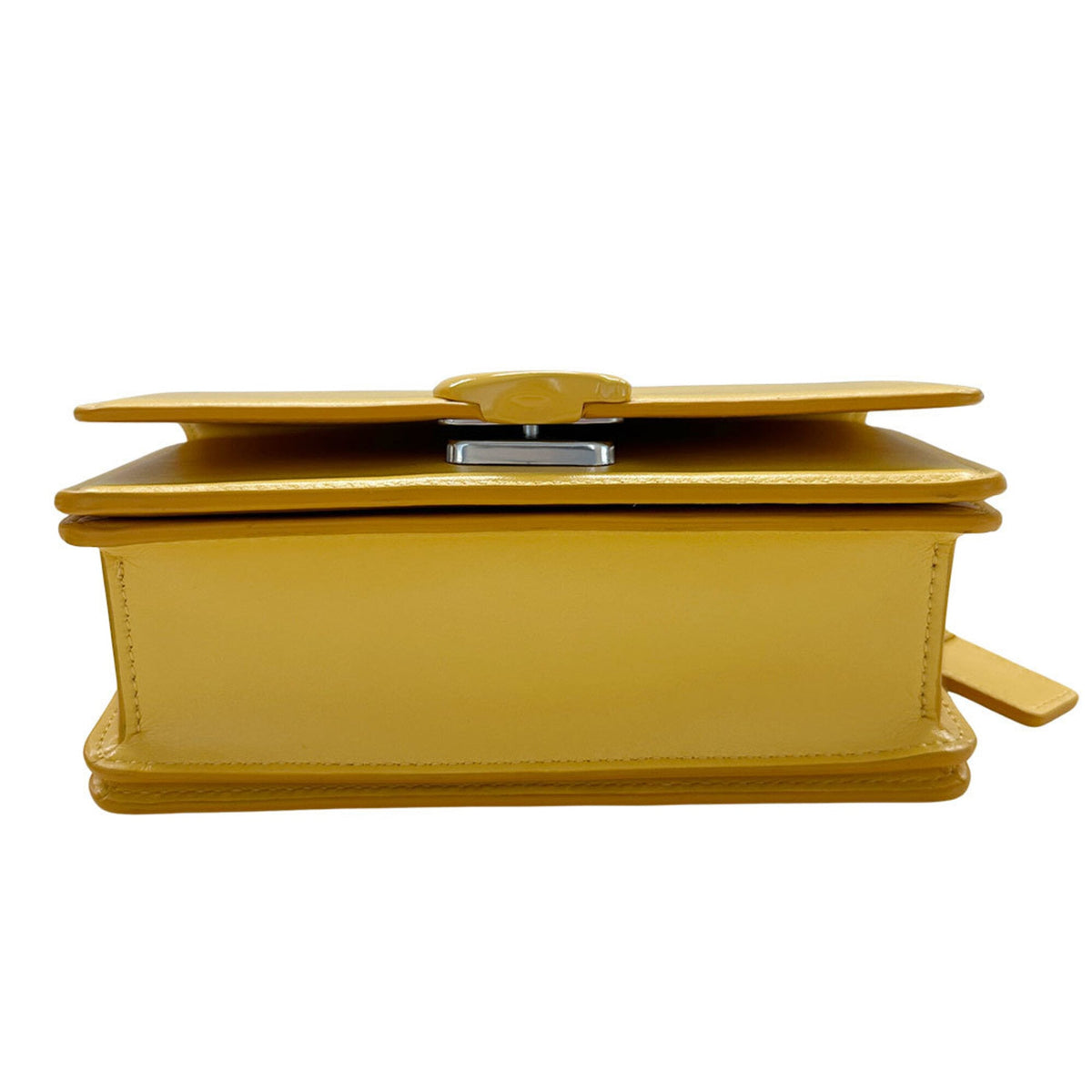 Coach Yellow Leather Shoulder Bag (Pre-Owned)