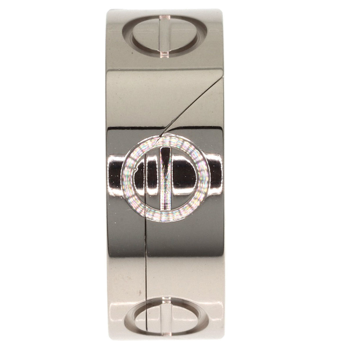 Cartier Silver White Gold (18K) Band Ring (Pre-Owned)