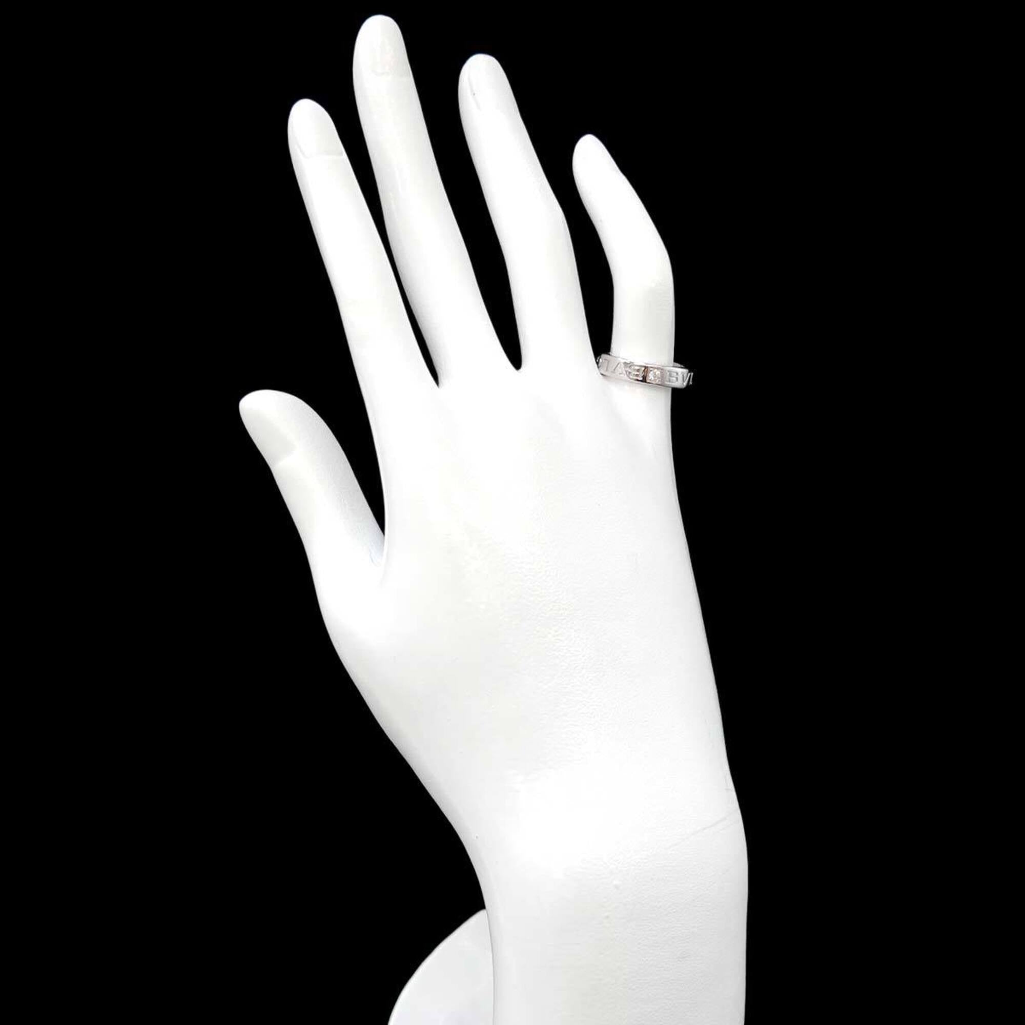 Bvlgari White Gold (18K) Band Ring (Pre-Owned)
