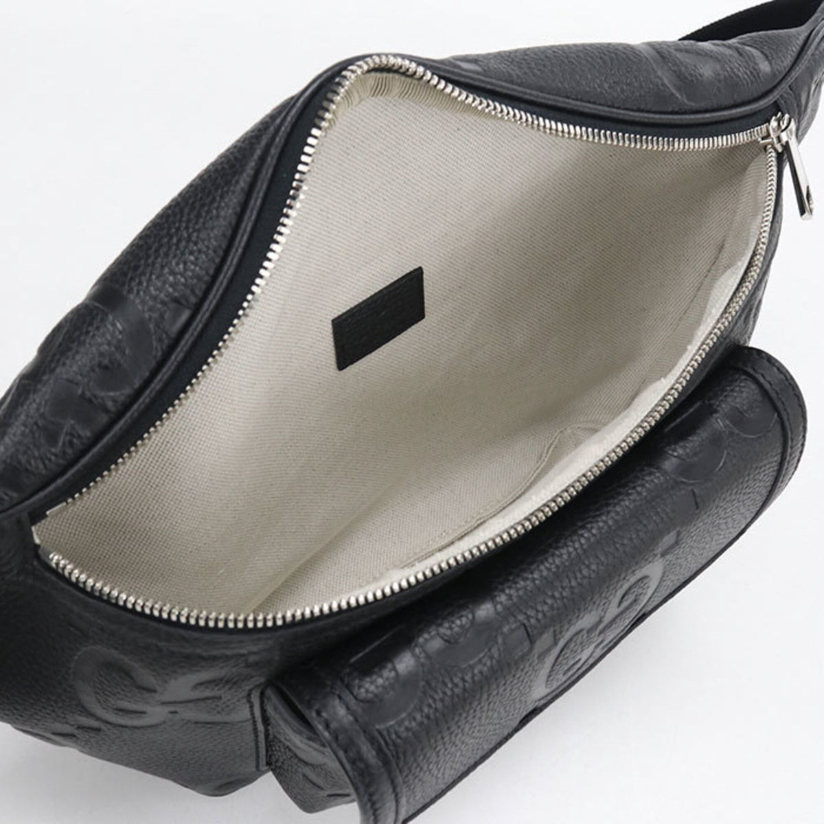 Gucci Black Leather Sling Bag (Pre-Owned)