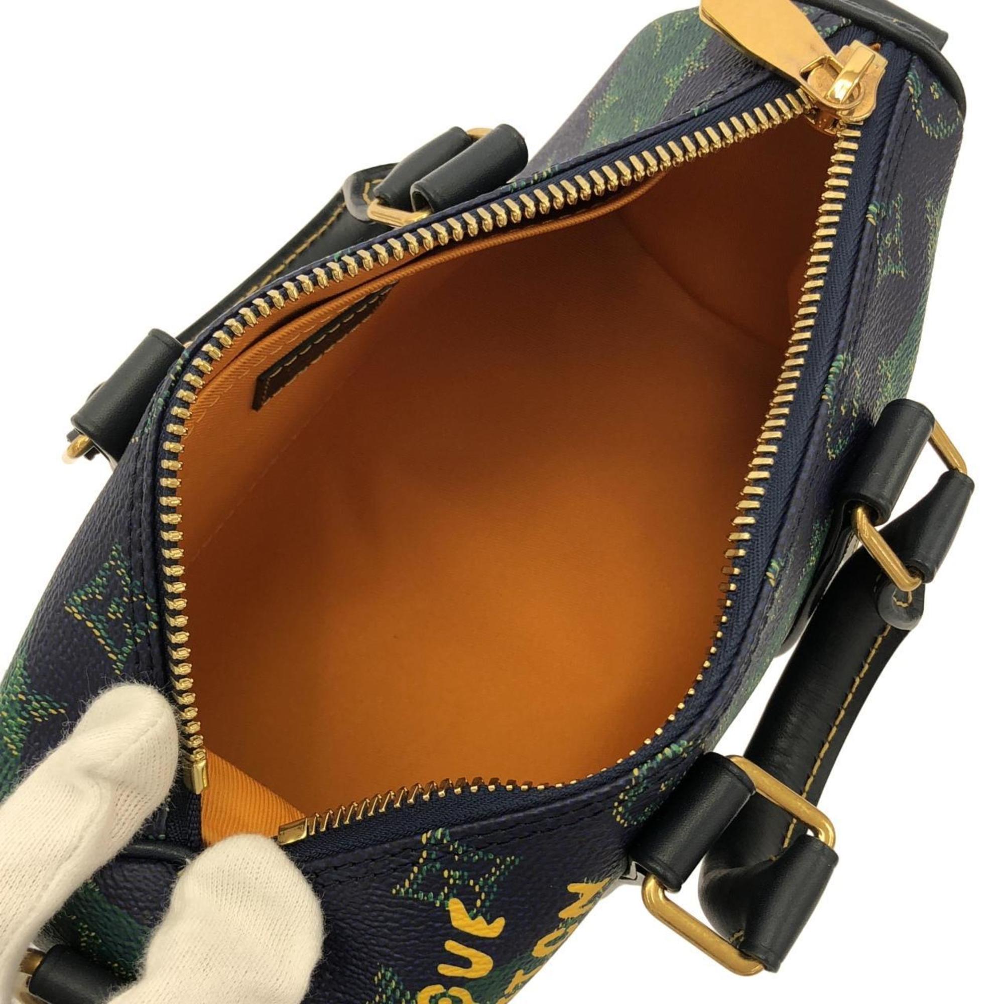 Louis Vuitton Gold Coated Canvas Boston Bag (Pre-Owned)