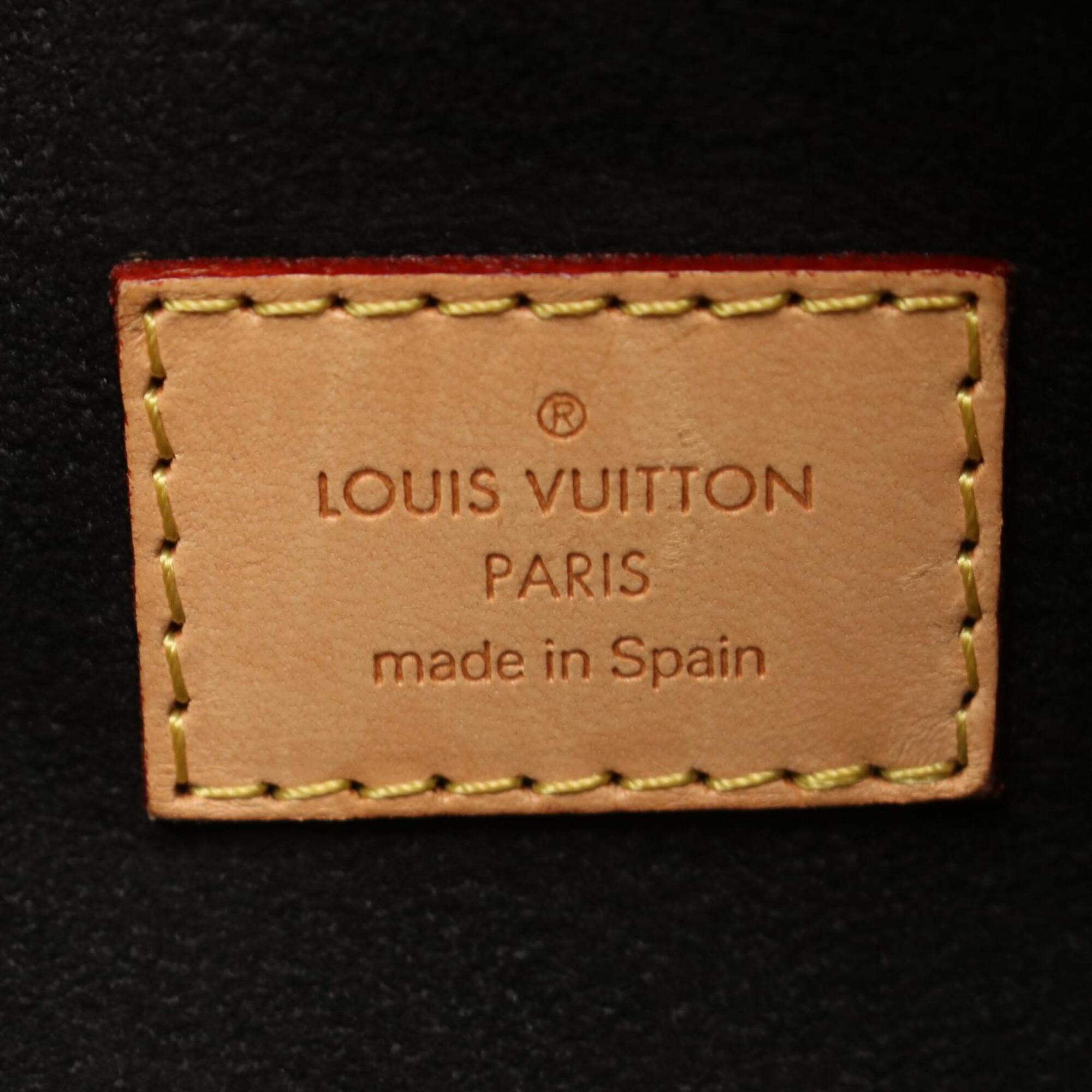 Louis Vuitton Brown Monogram Coated Canvas Handbag Tote Bag (Pre-Owned)