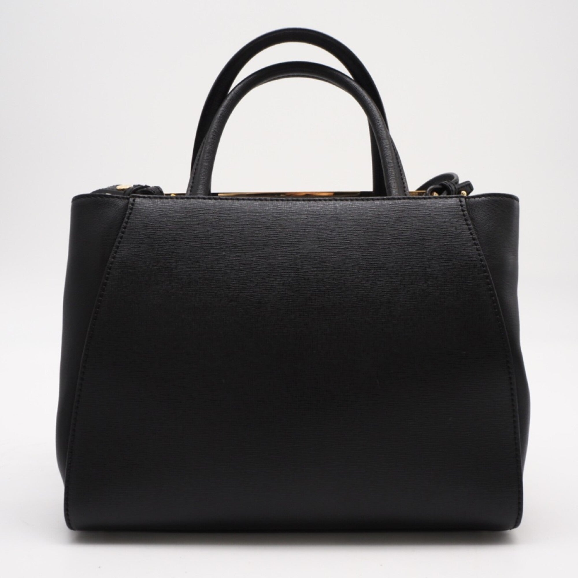 Fendi Black Leather Handbag (Pre-Owned)