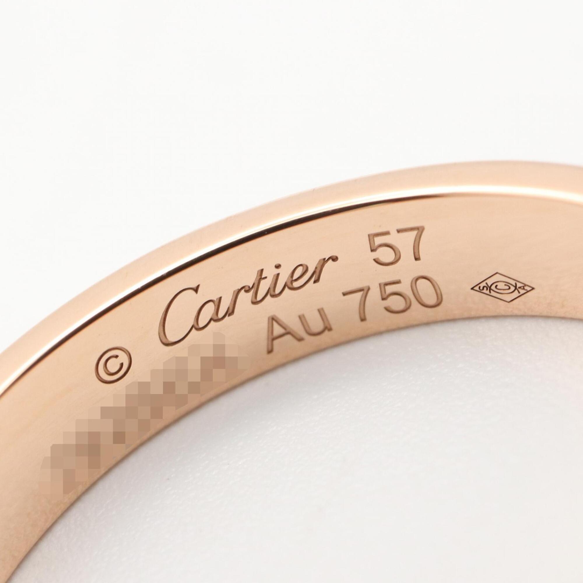 Cartier Gold Pink Gold (18K) Band Ring (Pre-Owned)